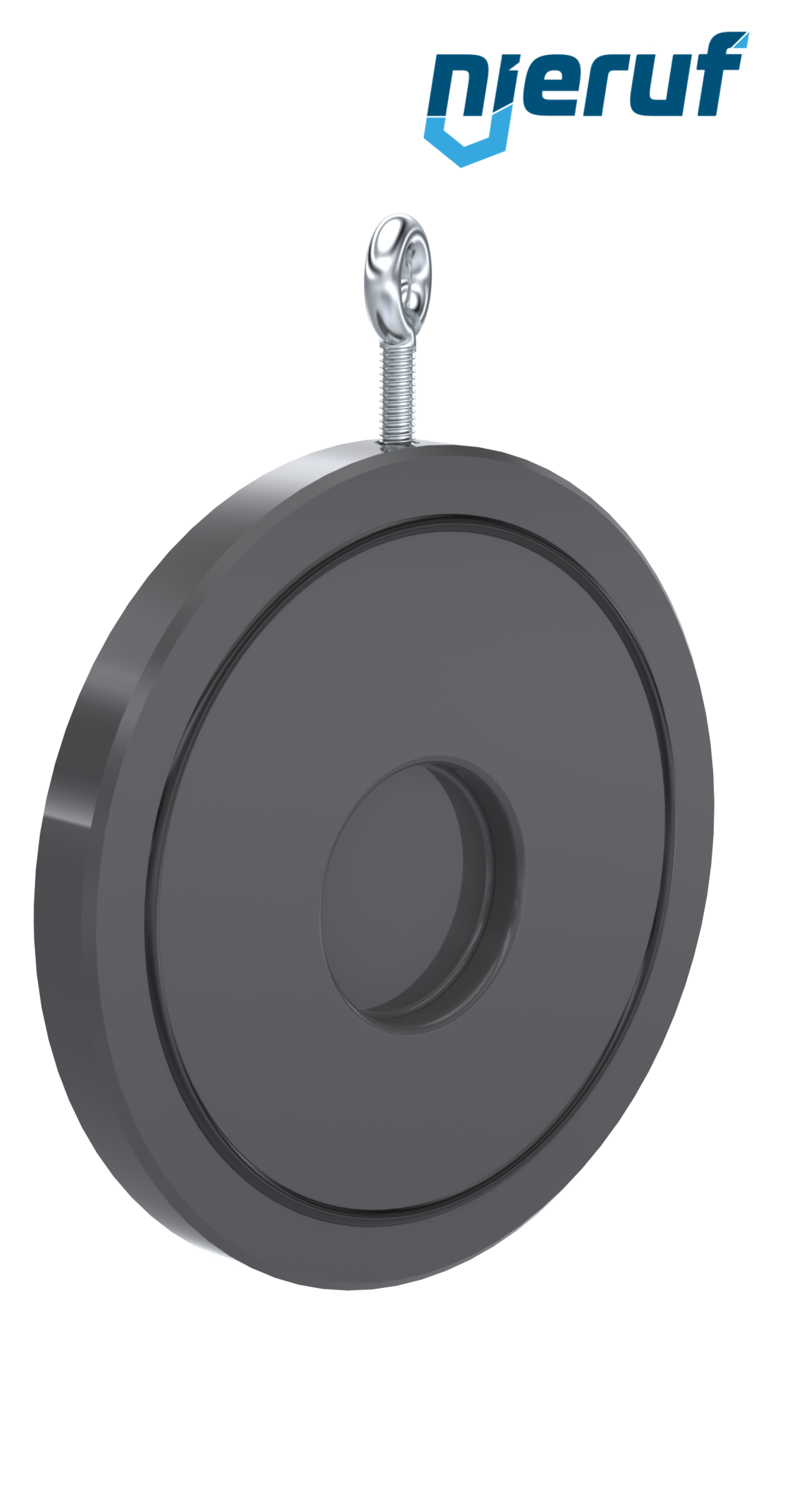 Klapa zwrotna międzykołnierzowa DN65 ZR05 Plastik PVC-U NBR