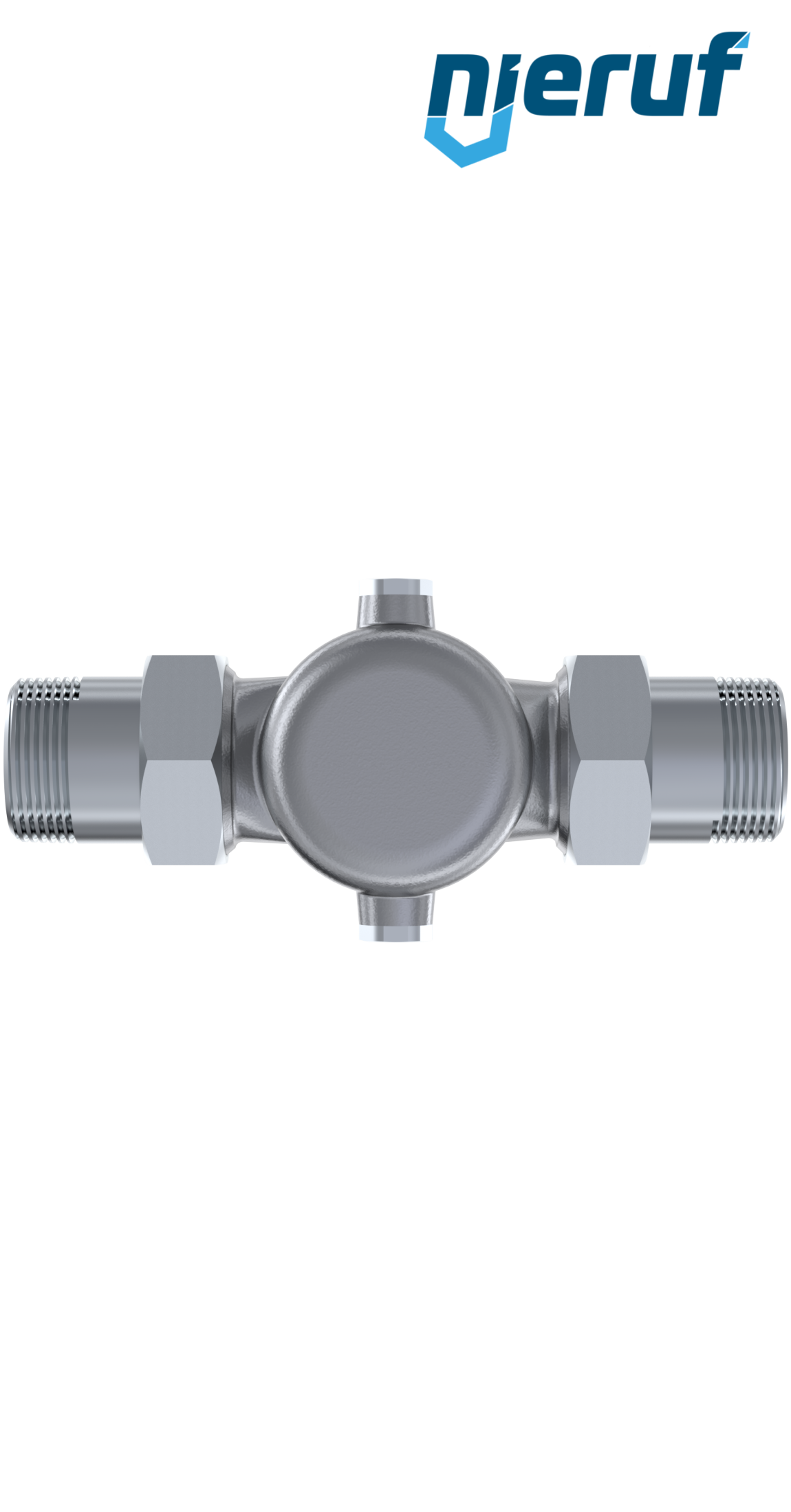 Reduktor ciśnienia 1 1/4" cala DM04 stal nierdzewna FKM 0.5 - 2.0 bar