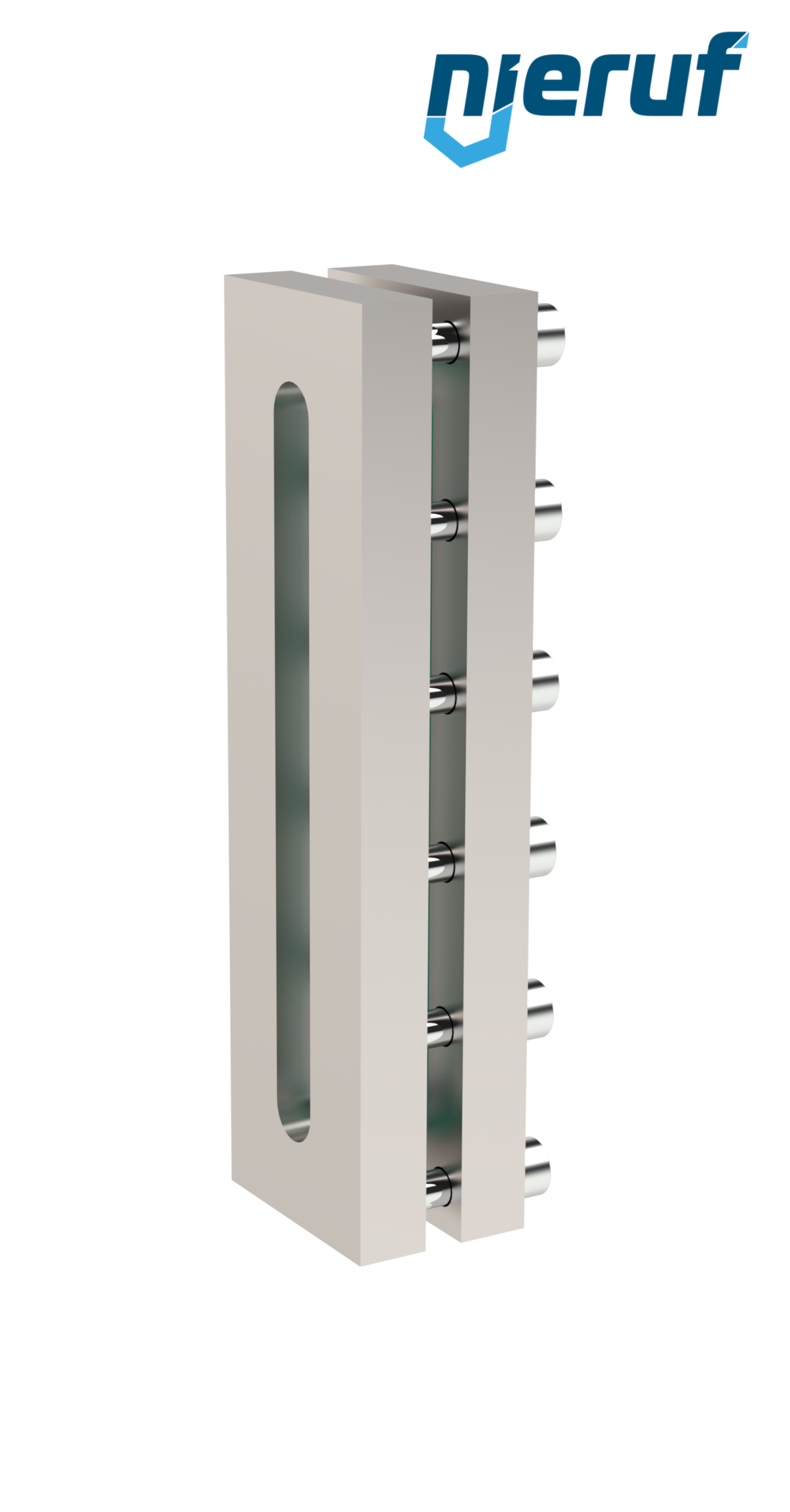 Wziernik do zbiornika L=170mm BS03 Stal nierdzewna 1.4571 Szkło borokrzemowe, refleksyjne 16bar