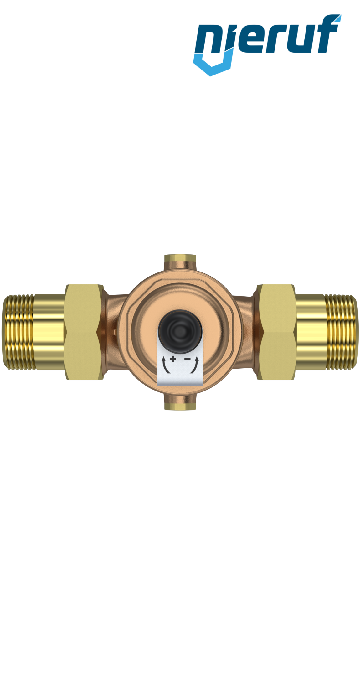 Reduktor ciśnienia 1 1/2" cala DM02 brąz FKM 1.0 - 8.0 bar