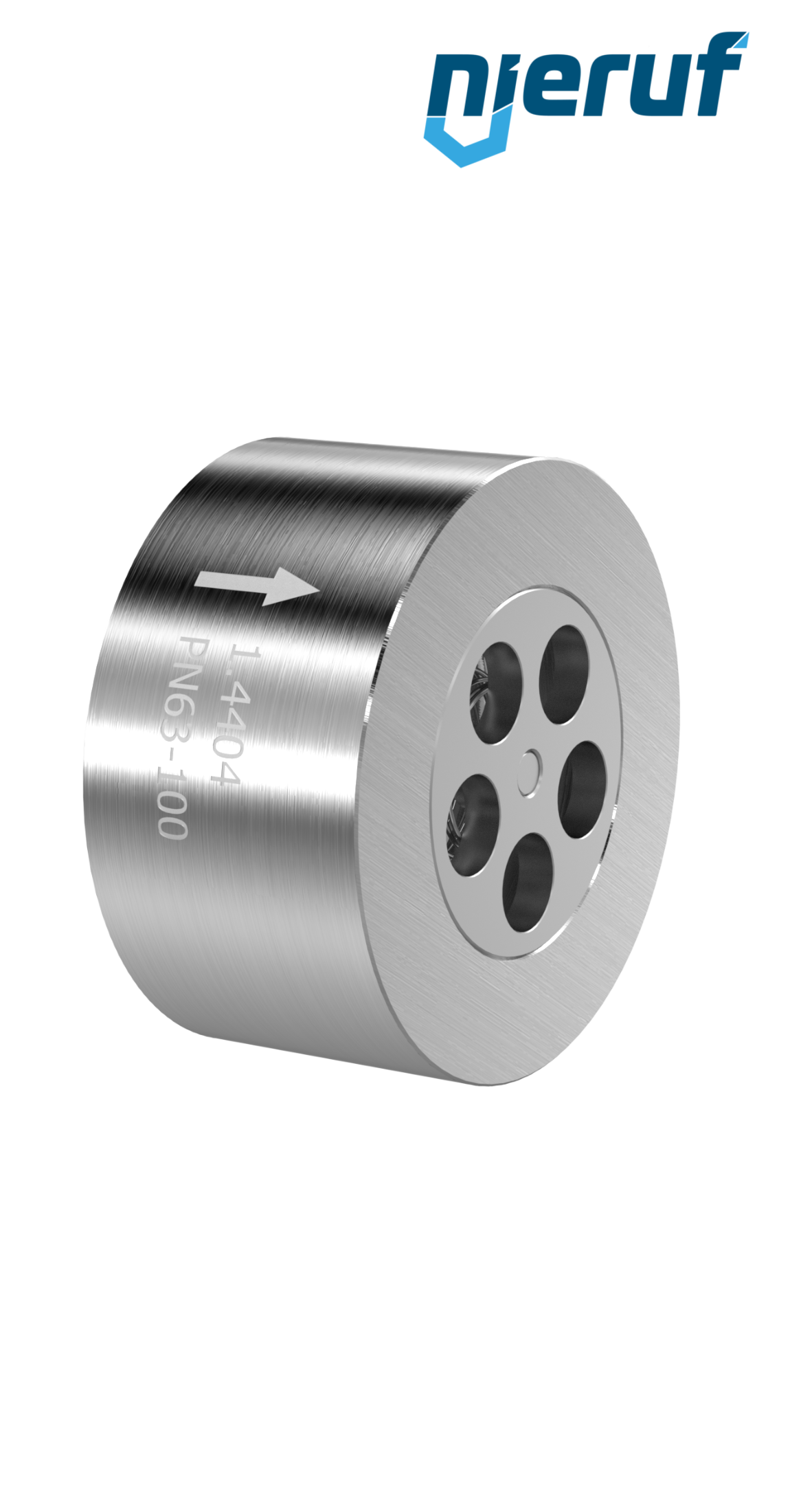 Zawór zwrotny DN50 stal nierdzewna 1.4404 FKM PN 63 do 100 (+ASME B16.5 / ANSI 600 i 900)