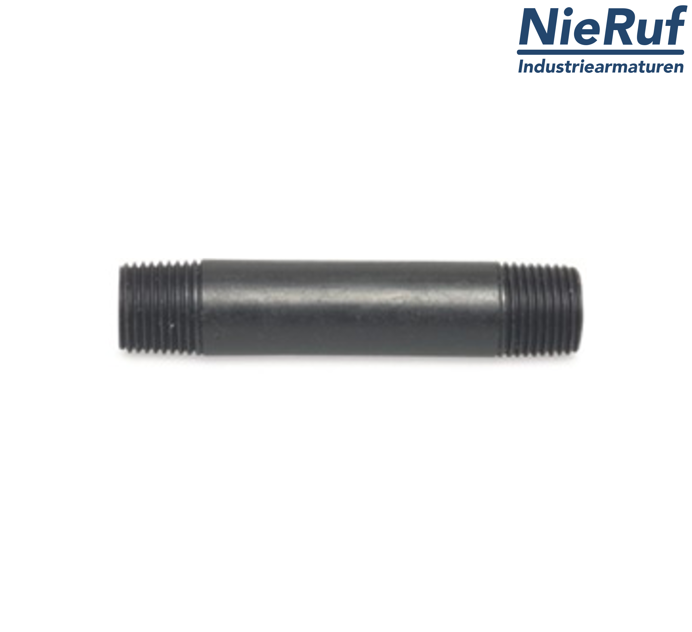 Nypel rurowy 3/4" PVC-U Długość 100mm GZ