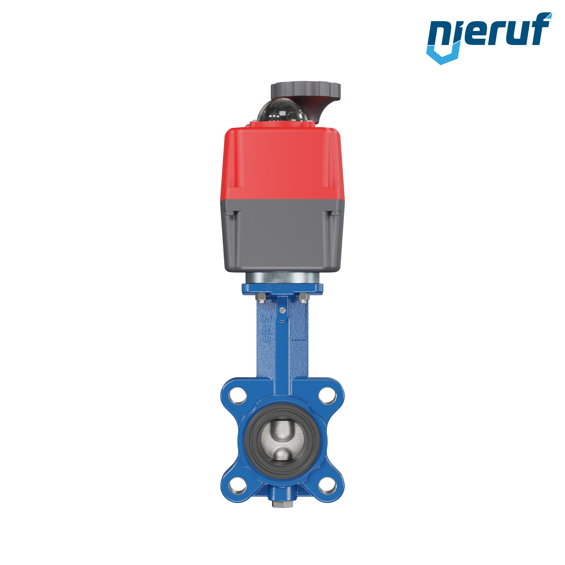 Przepustnica DN 32 dokołnierzowa/Lug elektroniczny napęd 24-240V DVGW gaz