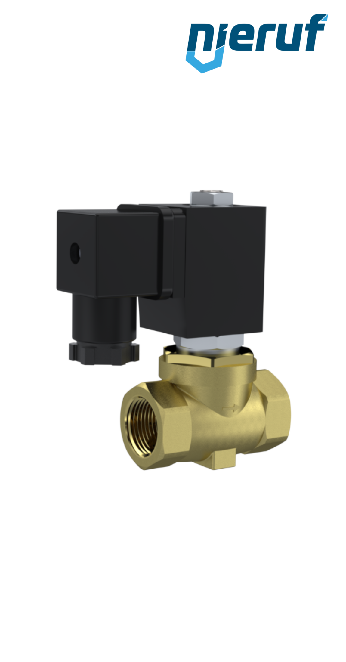 Membranowy elektrozawór G 1/4" cala mosiądz MV04 NBR 24V DC