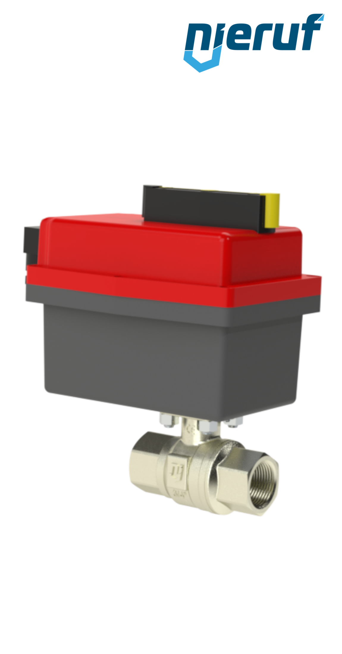 Mosiężny zawór kulowy DN8 - 1/4" cala elektryczny 85-240V EK01