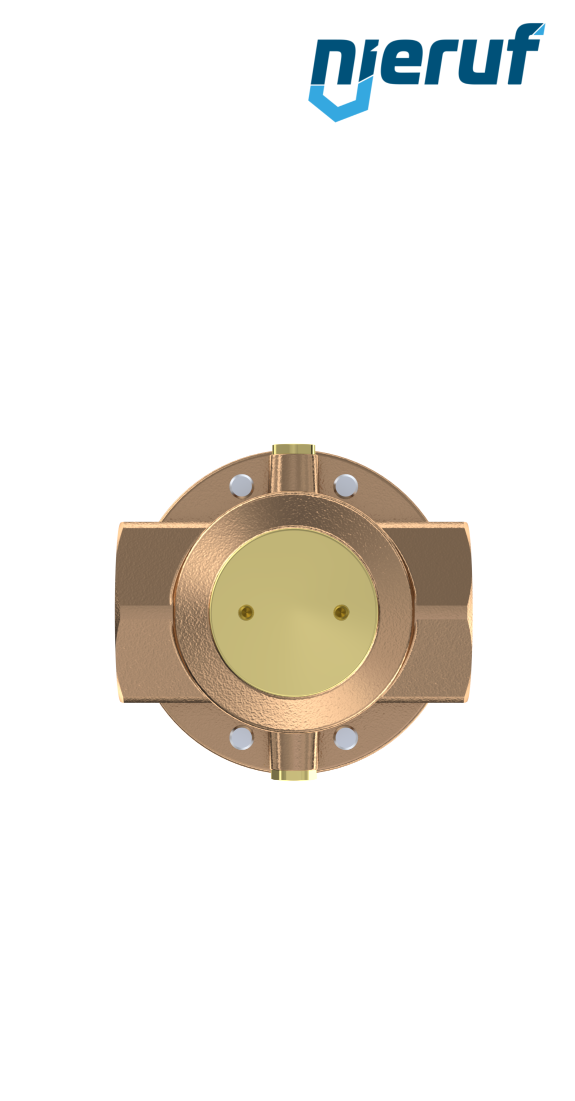 Precyzyjny regulator ciśnienia 1 1/2" cala DM14 brąz FKM 10.0 - 50.0 bar