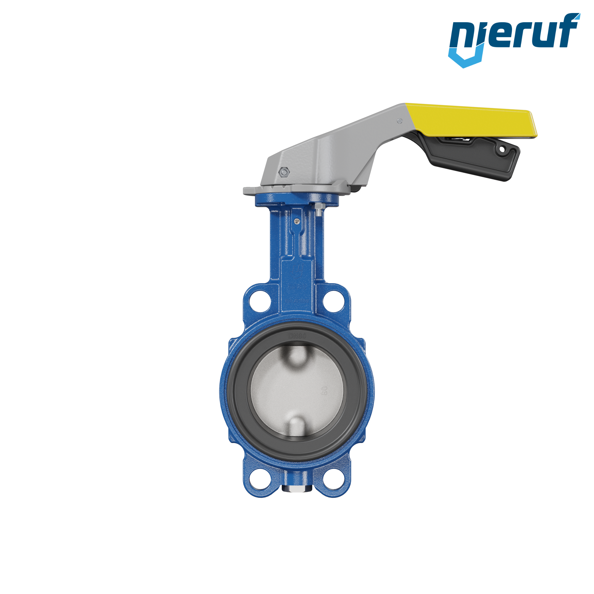 Przepustnica AK01 DN80 PN6-PN10-PN16 & ANSI150 DVGW-Gaz