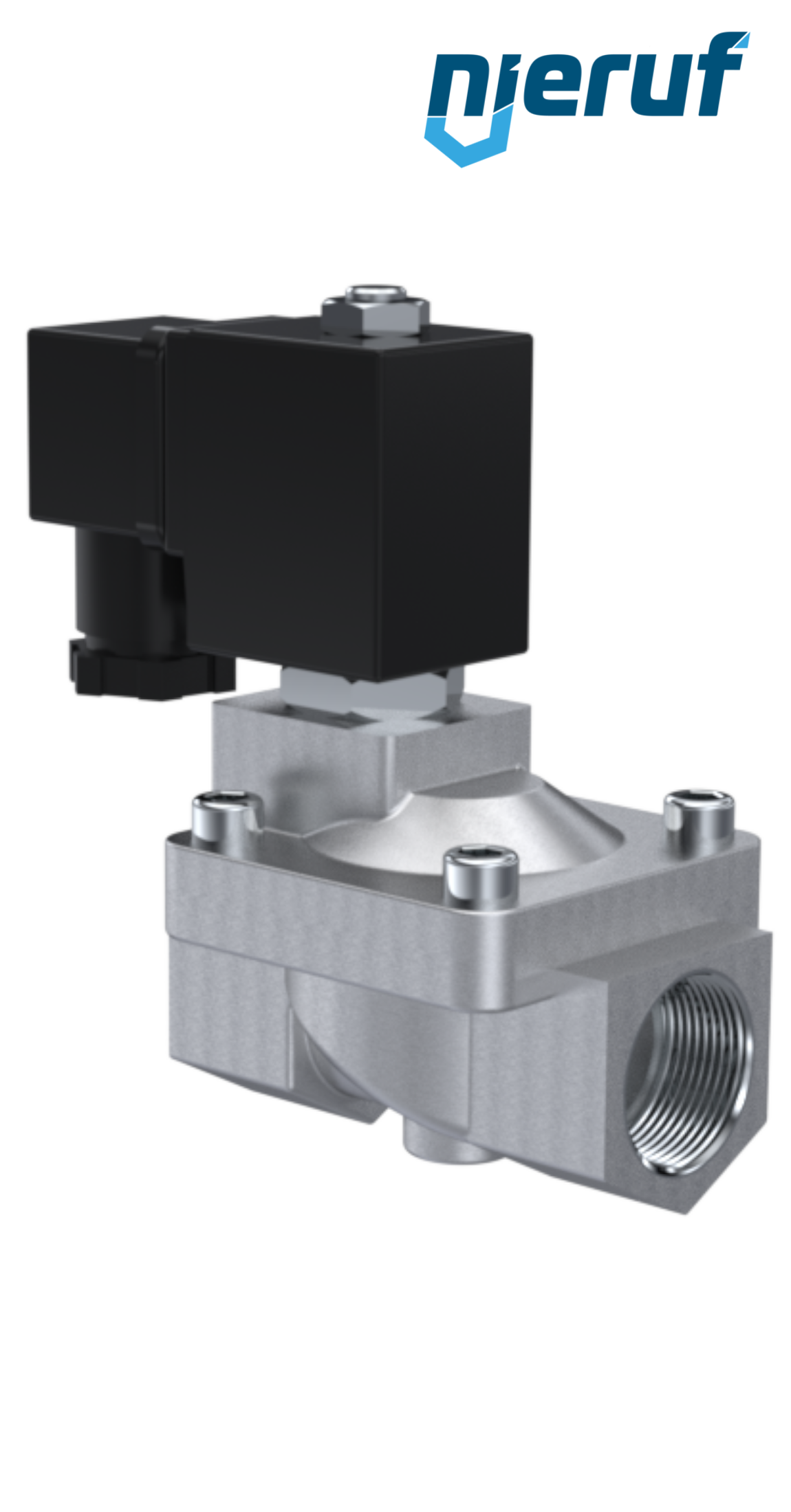 Zawór elektromagnetyczny G 1" cal stal nierdzewna EV05 NBR 230V 50Hz