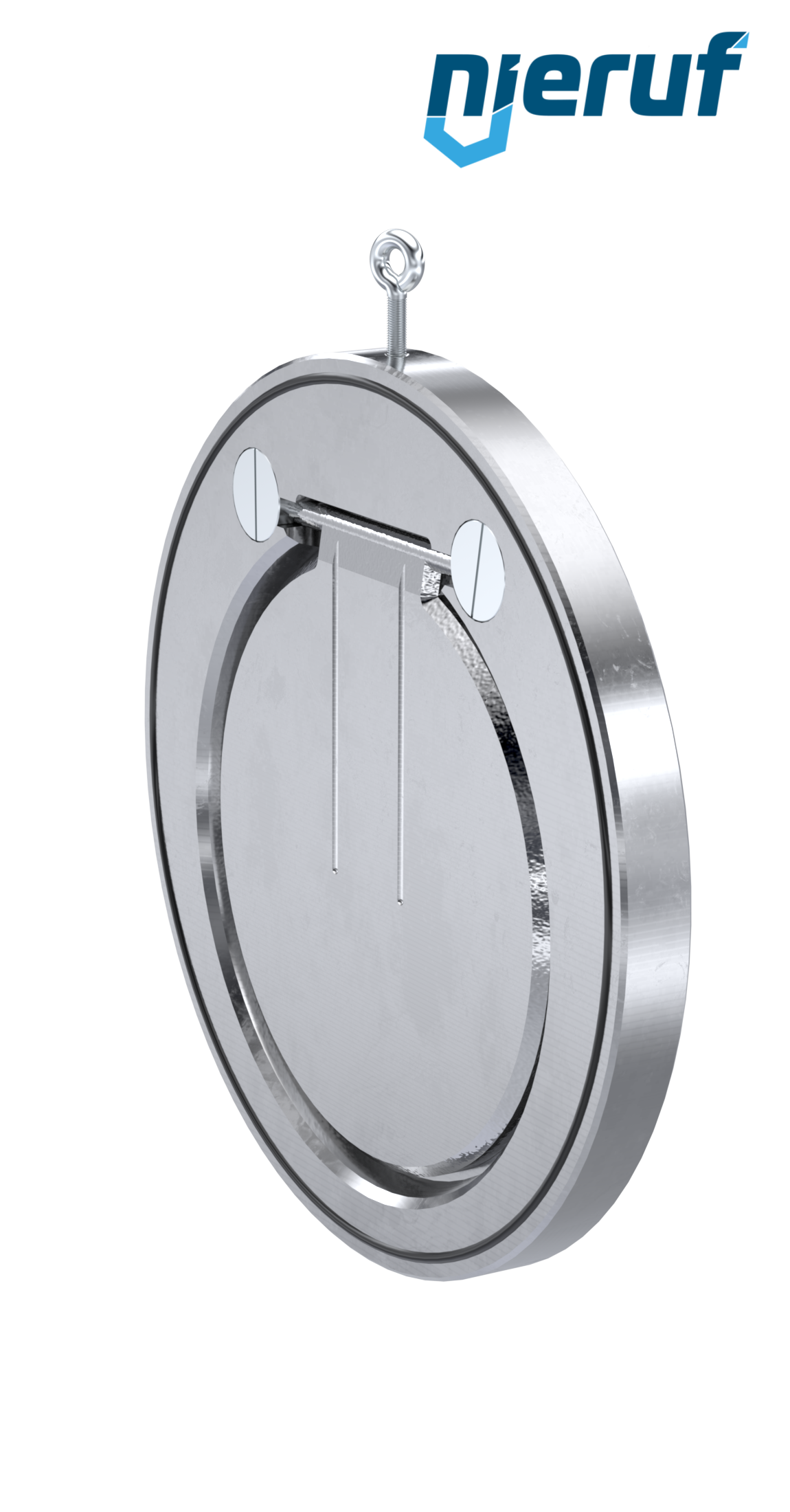 Klapa zwrotna międzykołnierzowa DN300 ZR01 Stal 1.0460 (ocynkowana) EPDM