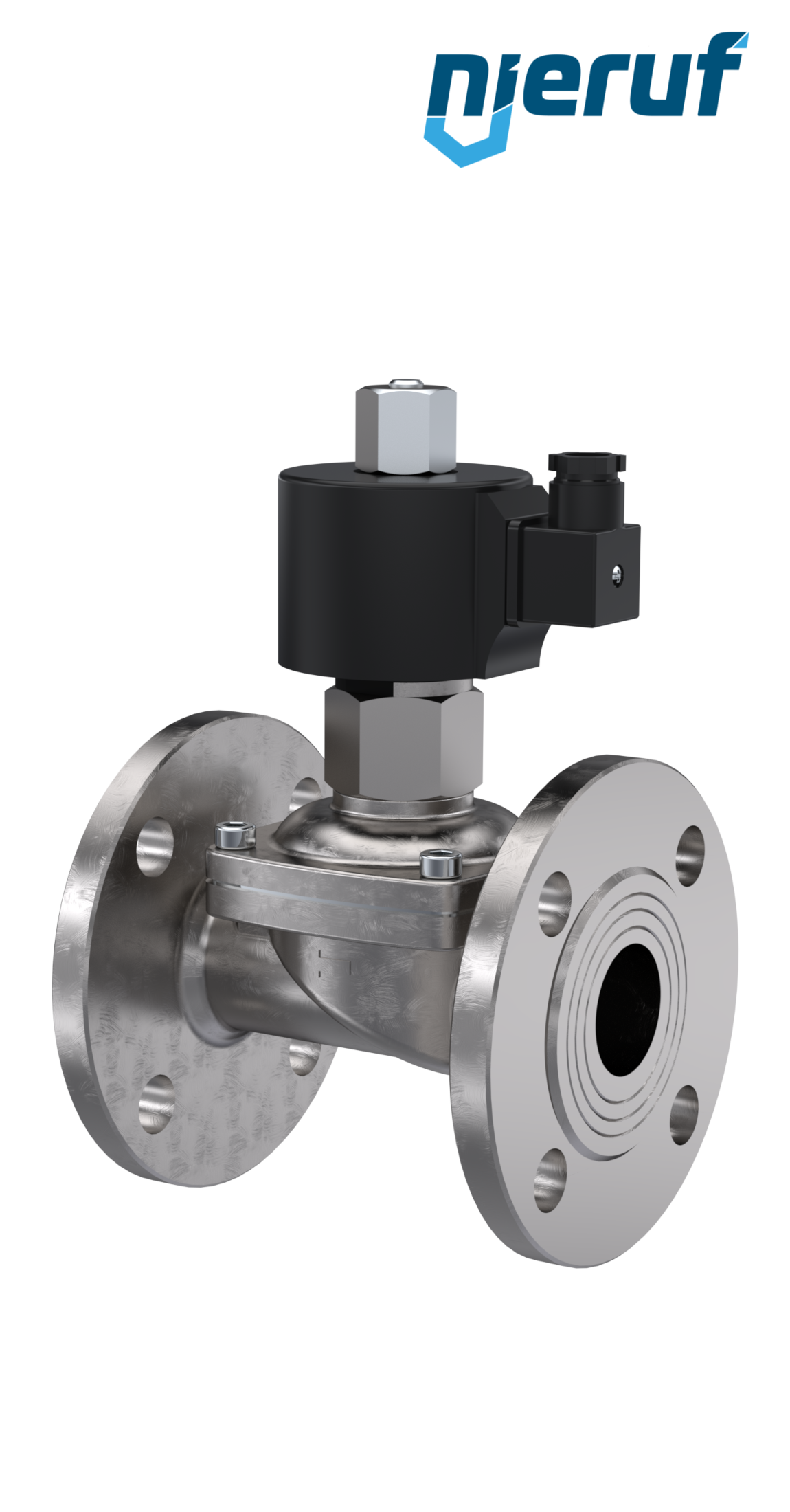Zawór elektromagnetyczny Kołnierz DN50 Stal nierdzewna FV01 EPDM 24V DC NO