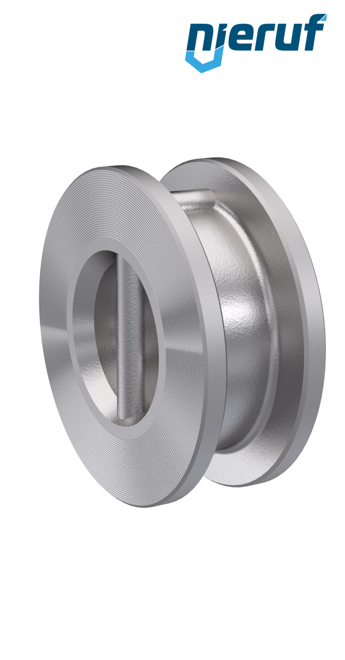 Klapa zwrotna dwuskrzydłowa DN300 DR03 Stal nierdzewna 1.4408 Metal