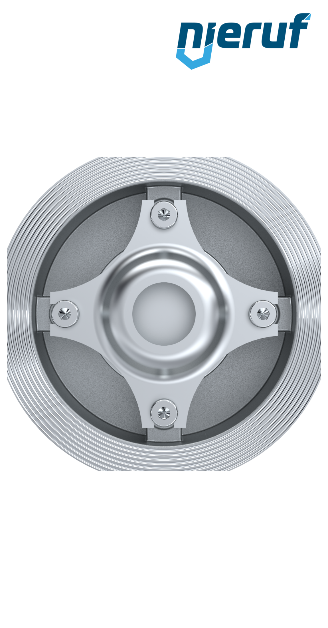 Zawór zwrotny DN 25 stal nierdzewna 1.4408 metal PN 6/10/16/25/40 DIN EN 1092-1 Forma B