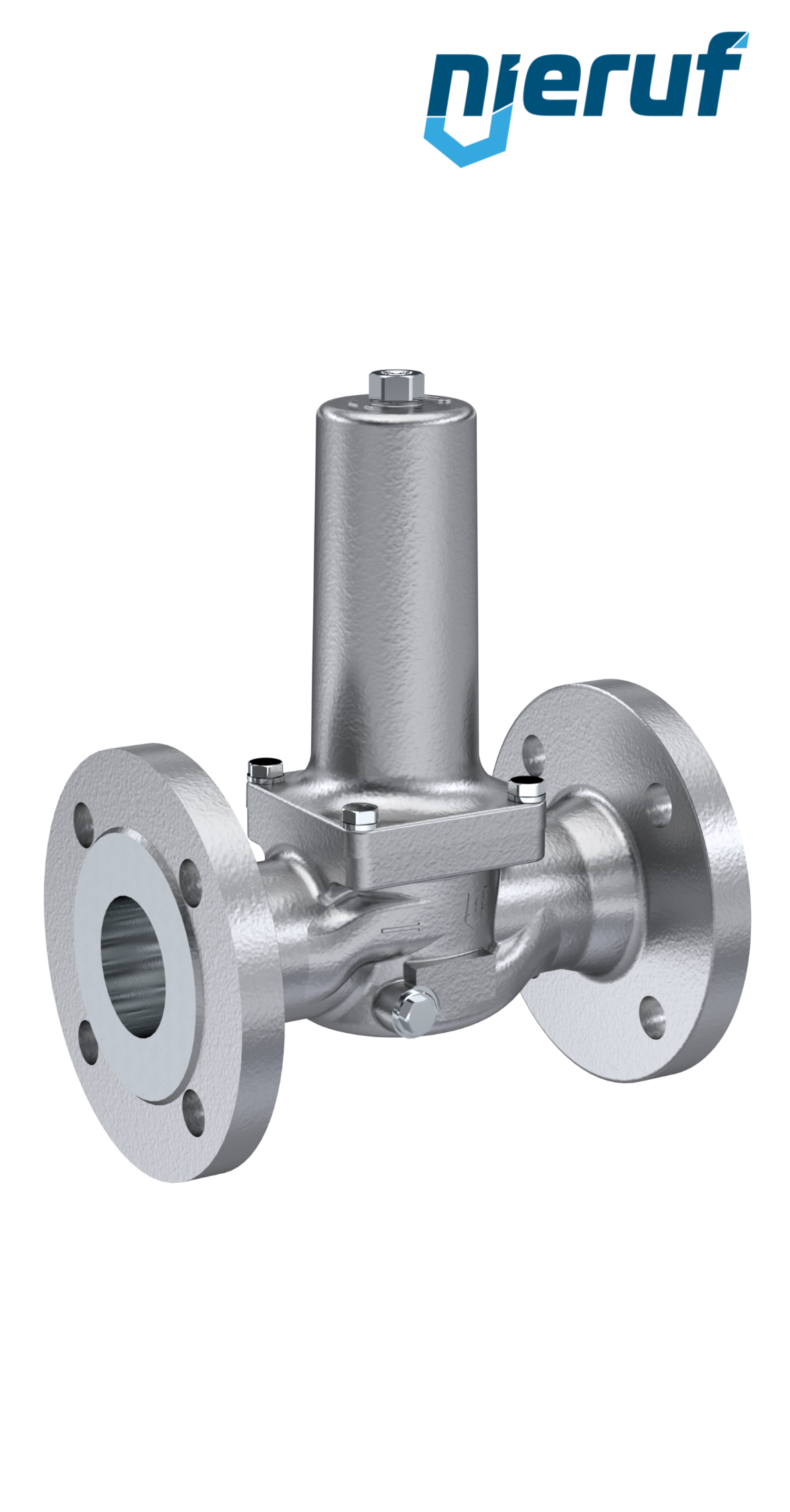 Reduktor ciśnienia DN50 DM13 stal nierdzewna FPM / FKM 1.5 - 6.0 bar