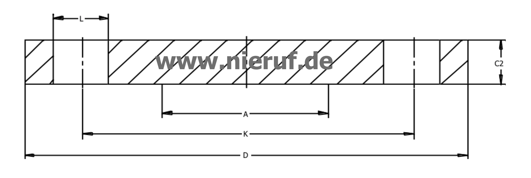 Kołnierz zaślepiający DN80 PN25/40 EN1092-1 05 A C22.8 / P250GH oczyszczona