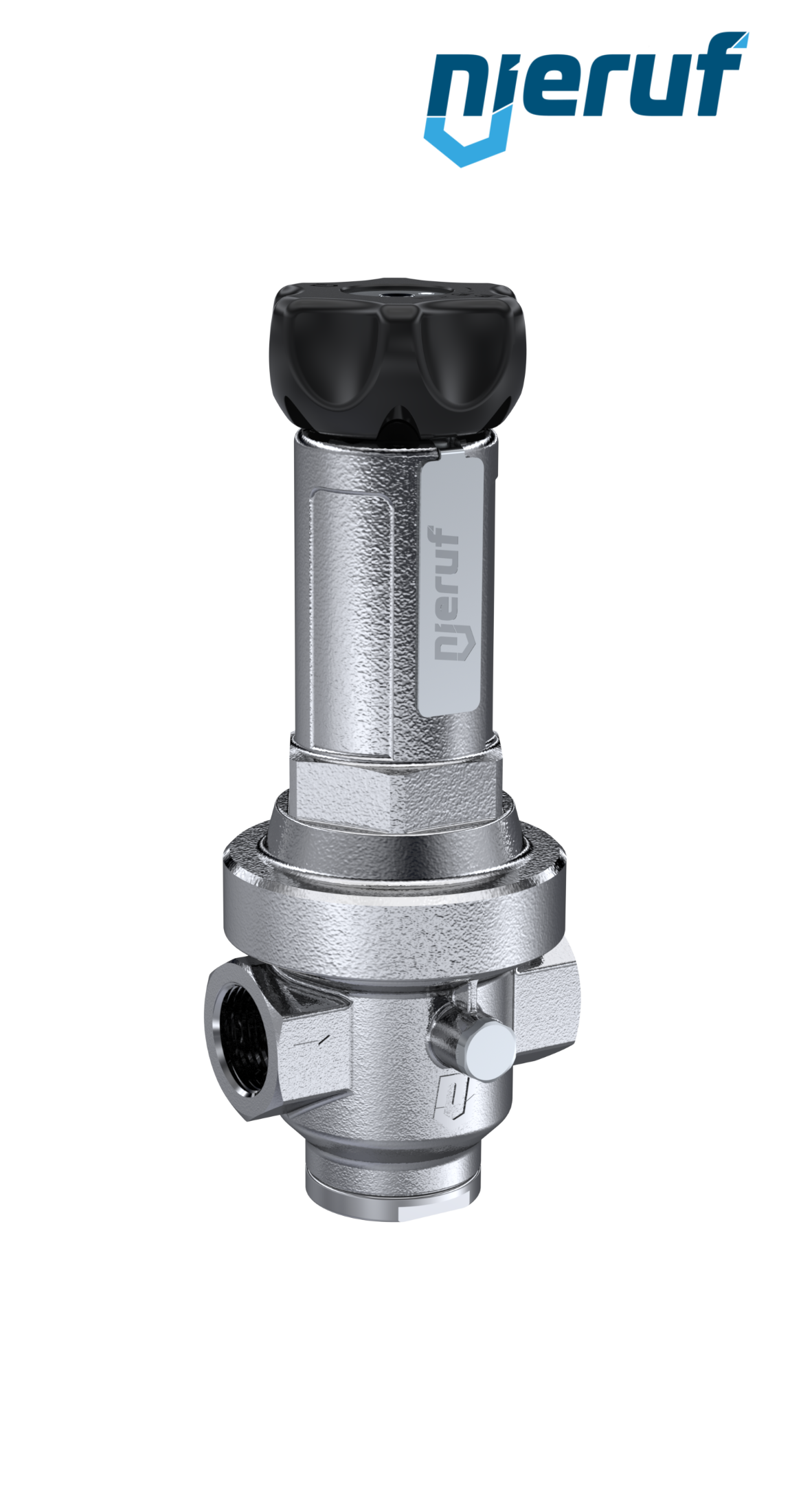 Precyzyjny regulator ciśnienia z wtórnym odpowietrzeniem 1" cal DM15 stal nierdzewna EPDM 0.5 - 15 bar