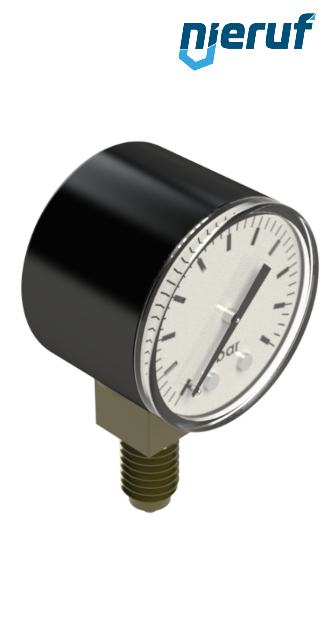 Manometr G 1/8" budowa radialna 40 mm Stal MM01 0 - 4,0 bar