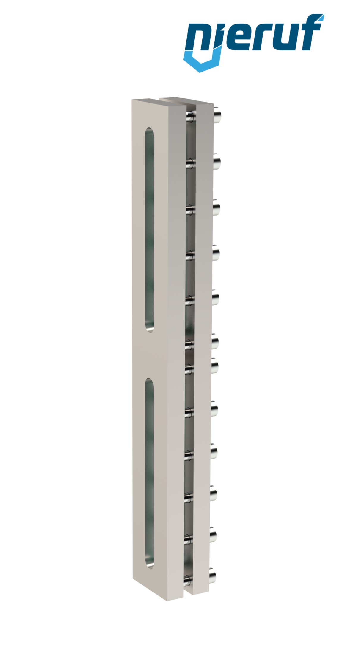 Wziernik do zbiornika L=310mm BS03 Stal nierdzewna 1.4571 Szkło borokrzemowe, refleksyjne 16bar