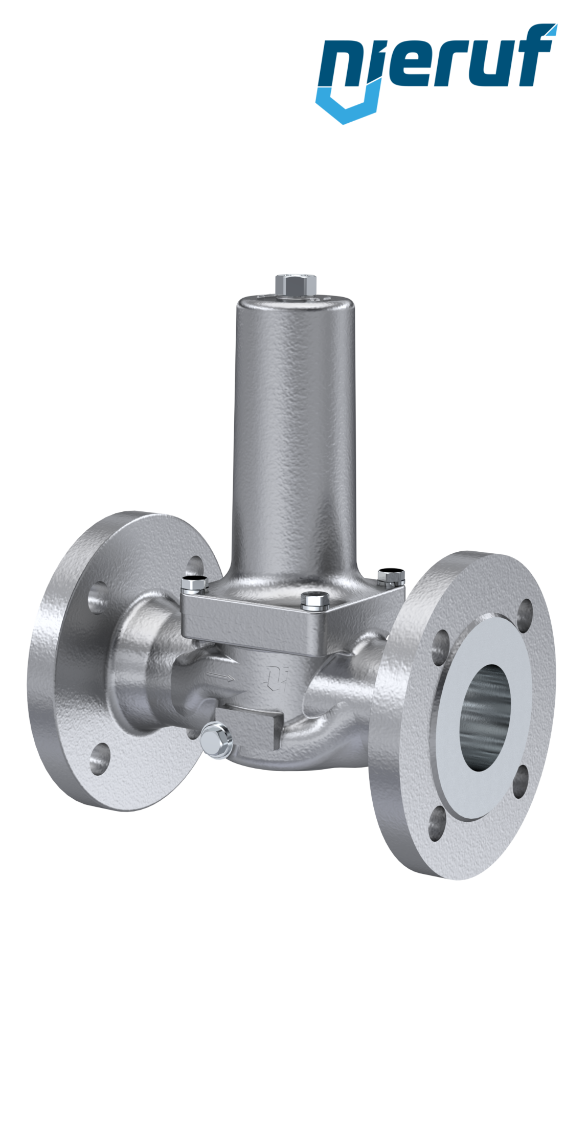 Reduktor ciśnienia DN50 DM13 stal nierdzewna FPM / FKM 0.5 - 9.0 bar