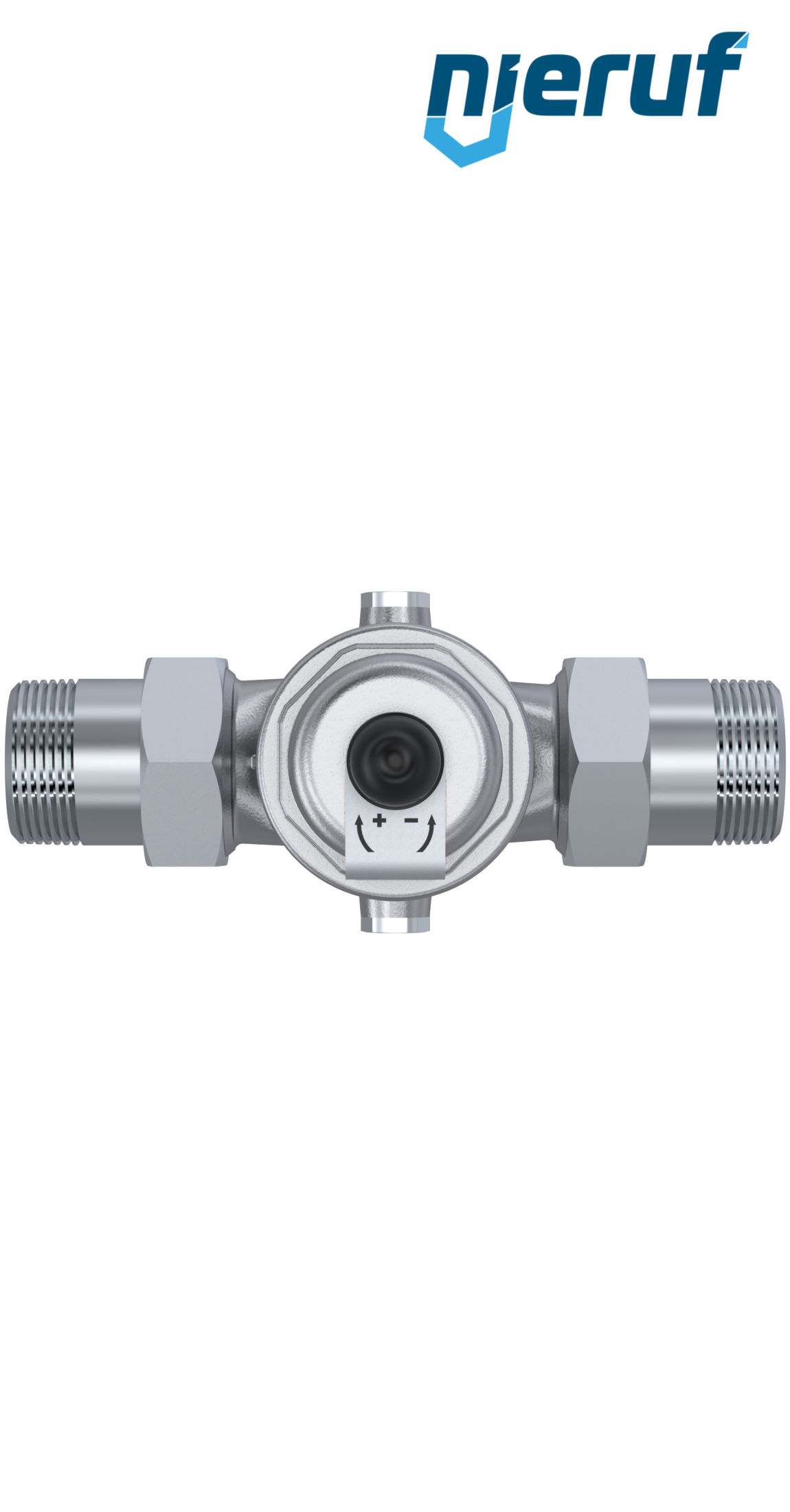 Reduktor ciśnienia 1" cal DM04 stal nierdzewna FKM 0.5 - 2.0 bar