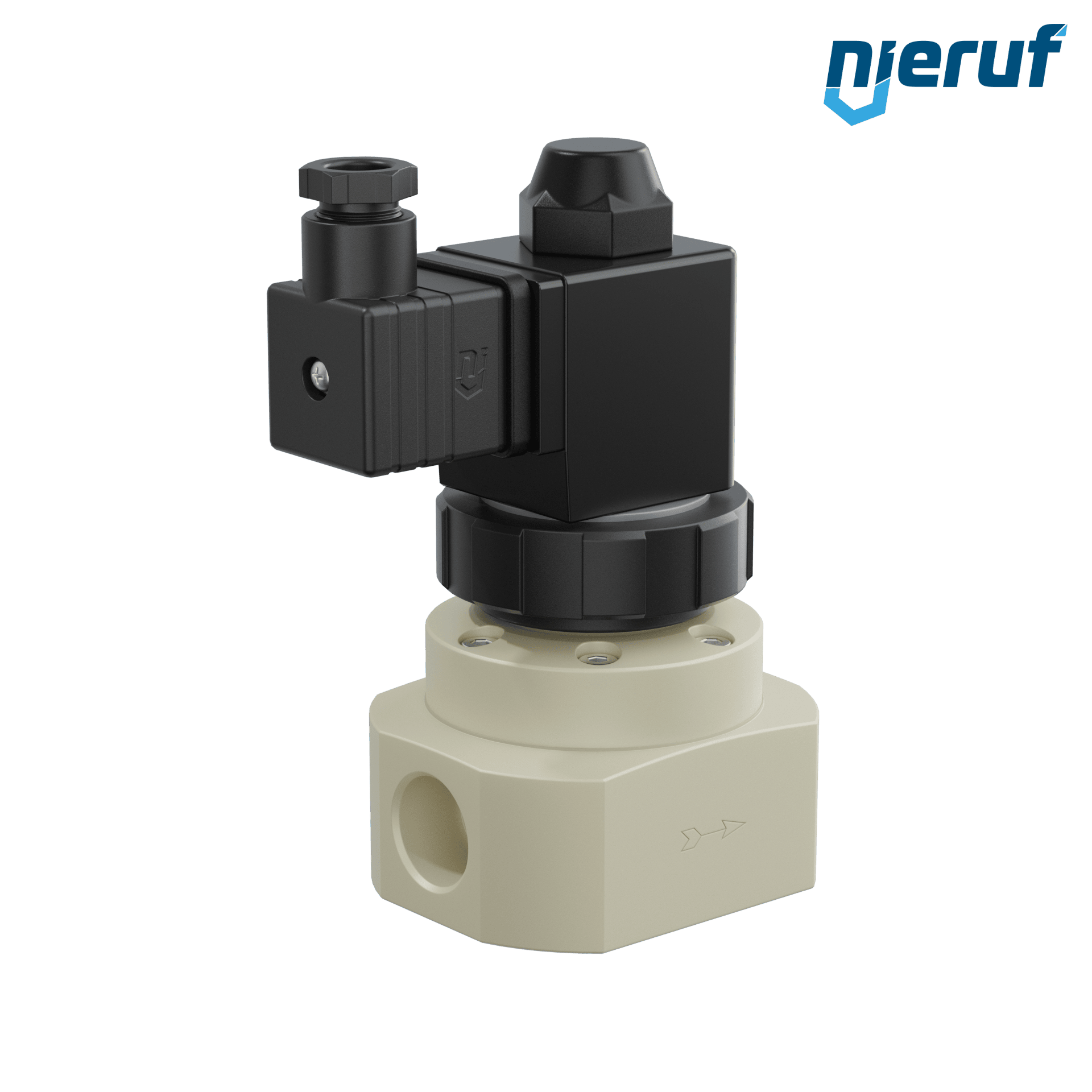 Zawór magnetyczny d20 PP KV04 EPDM 24V DC