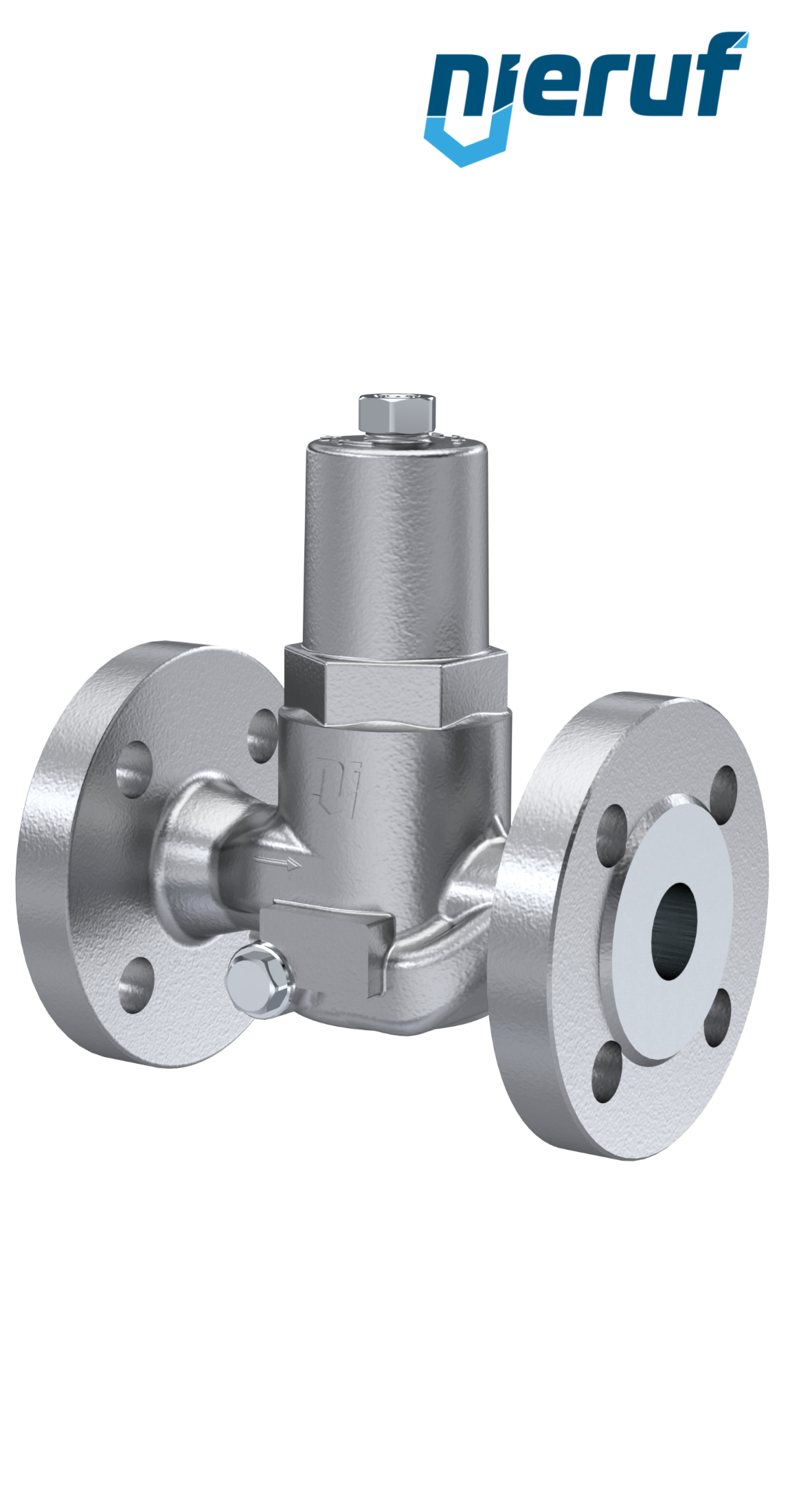 Reduktor ciśnienia DN25 DM13 stal nierdzewna FPM / FKM 0.5 - 9.0 bar