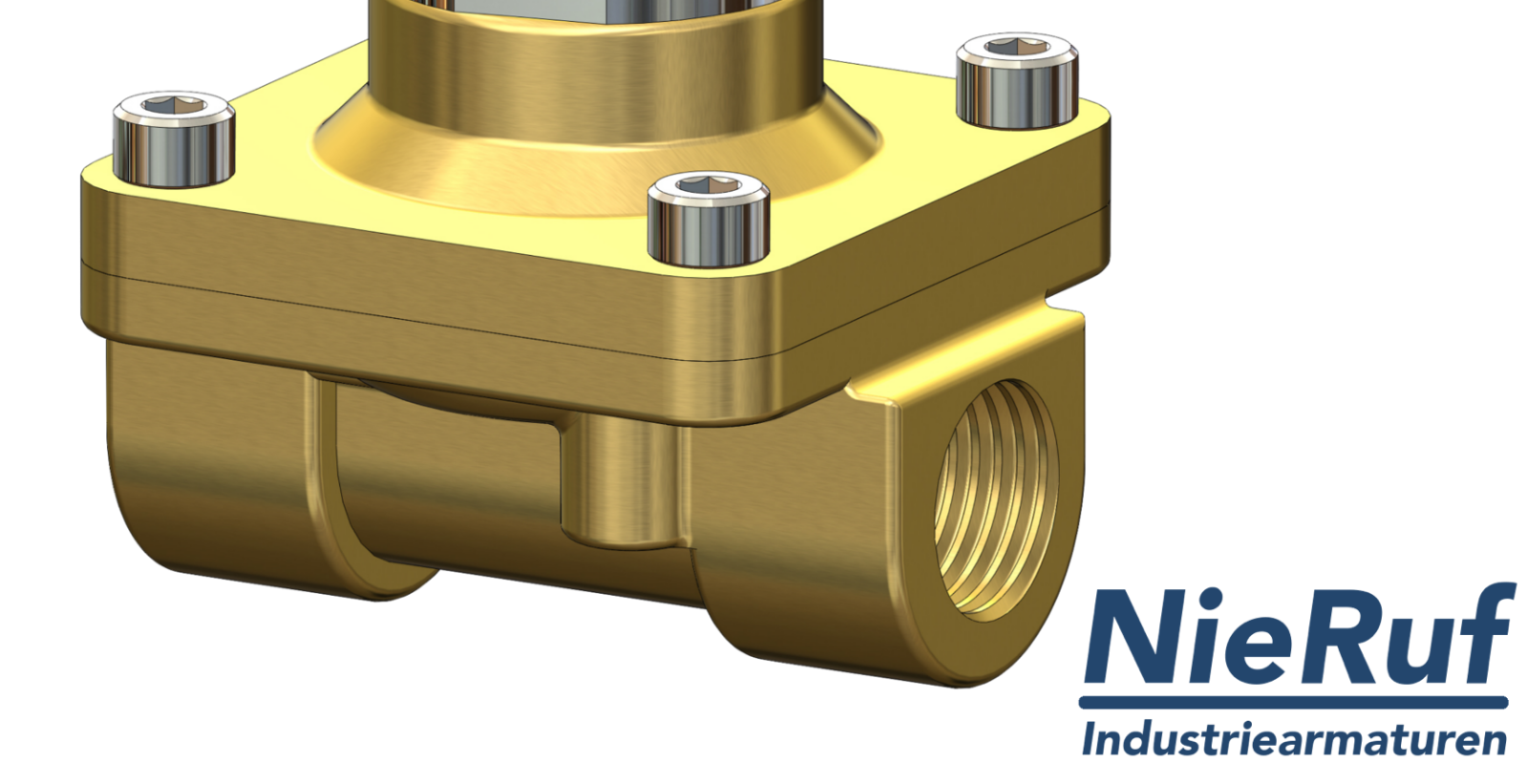 Zawór elektromagnetyczny G 1/2" cala mosiądz MV06 FKM 230V 50Hz