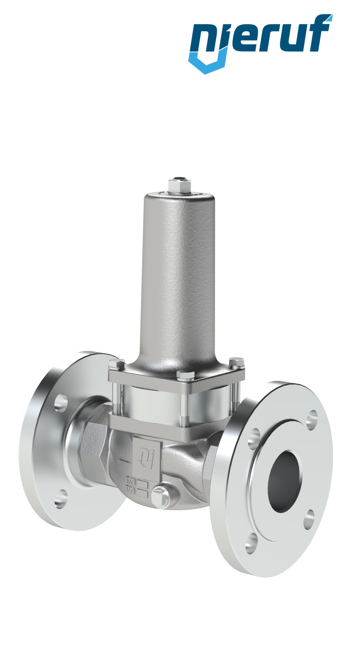 Tłokowy reduktor ciśnienia DN40 DM11 stal nierdzewna FPM / FKM 2.0 - 20.0 bar