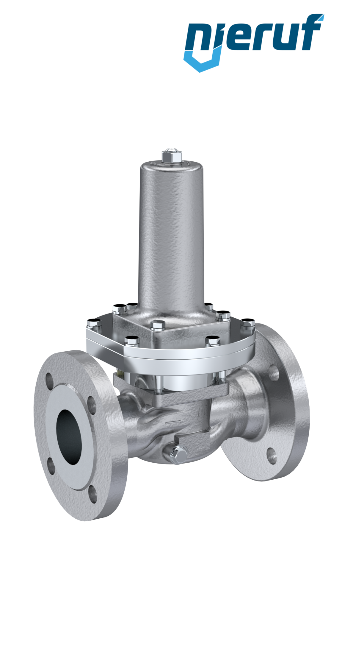 Reduktor ciśnienia DN50 DM13 stal nierdzewna FPM / FKM 0.2 - 2.0 bar