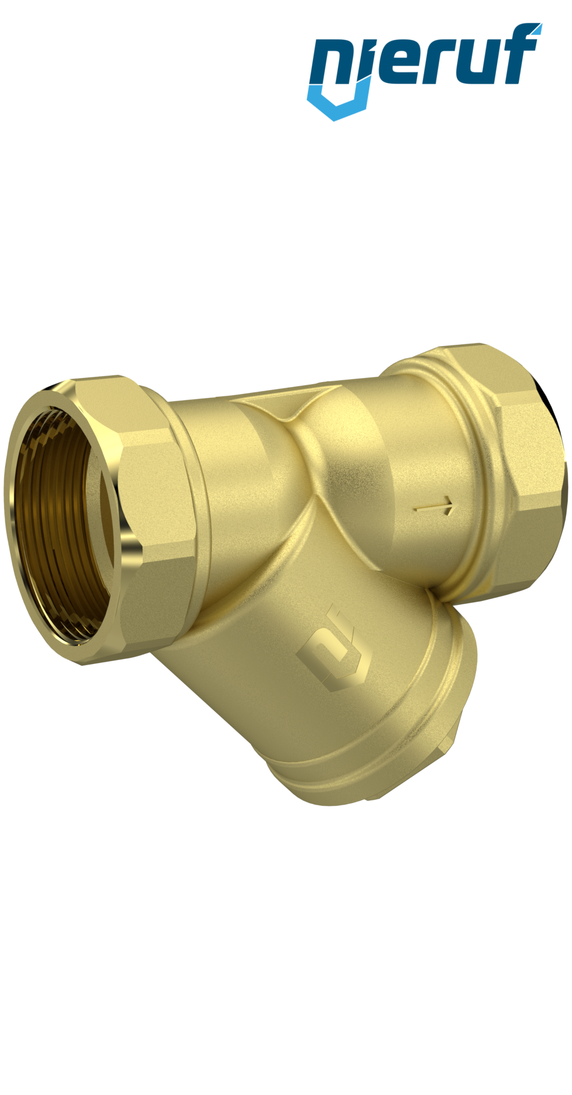 Filtr siatkowy 3/8" cala mosiądz typ SZ02 Filtr siatkowy 3/8" cala mosiądz typ SZ02