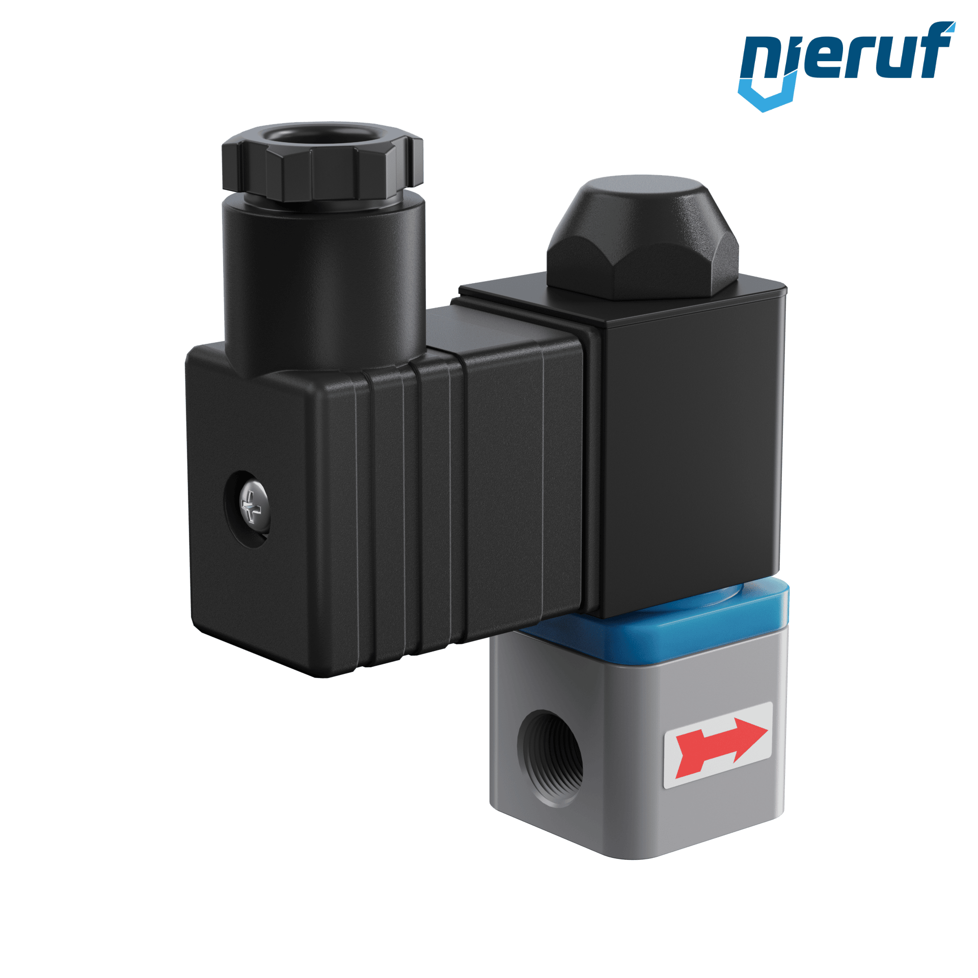 Zawór elektromagnetyczny DN2,0 PVC KV01 EPDM 24V DC