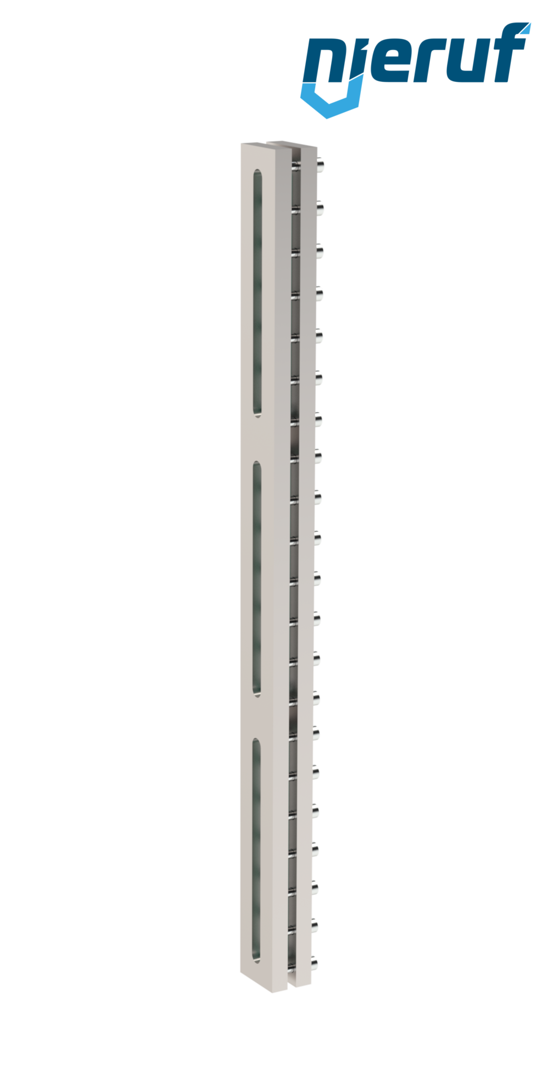 Wziernik do zbiornika L=740mm BS03 Stal nierdzewna 1.4571 Szkło borokrzemowe, refleksyjne 16bar