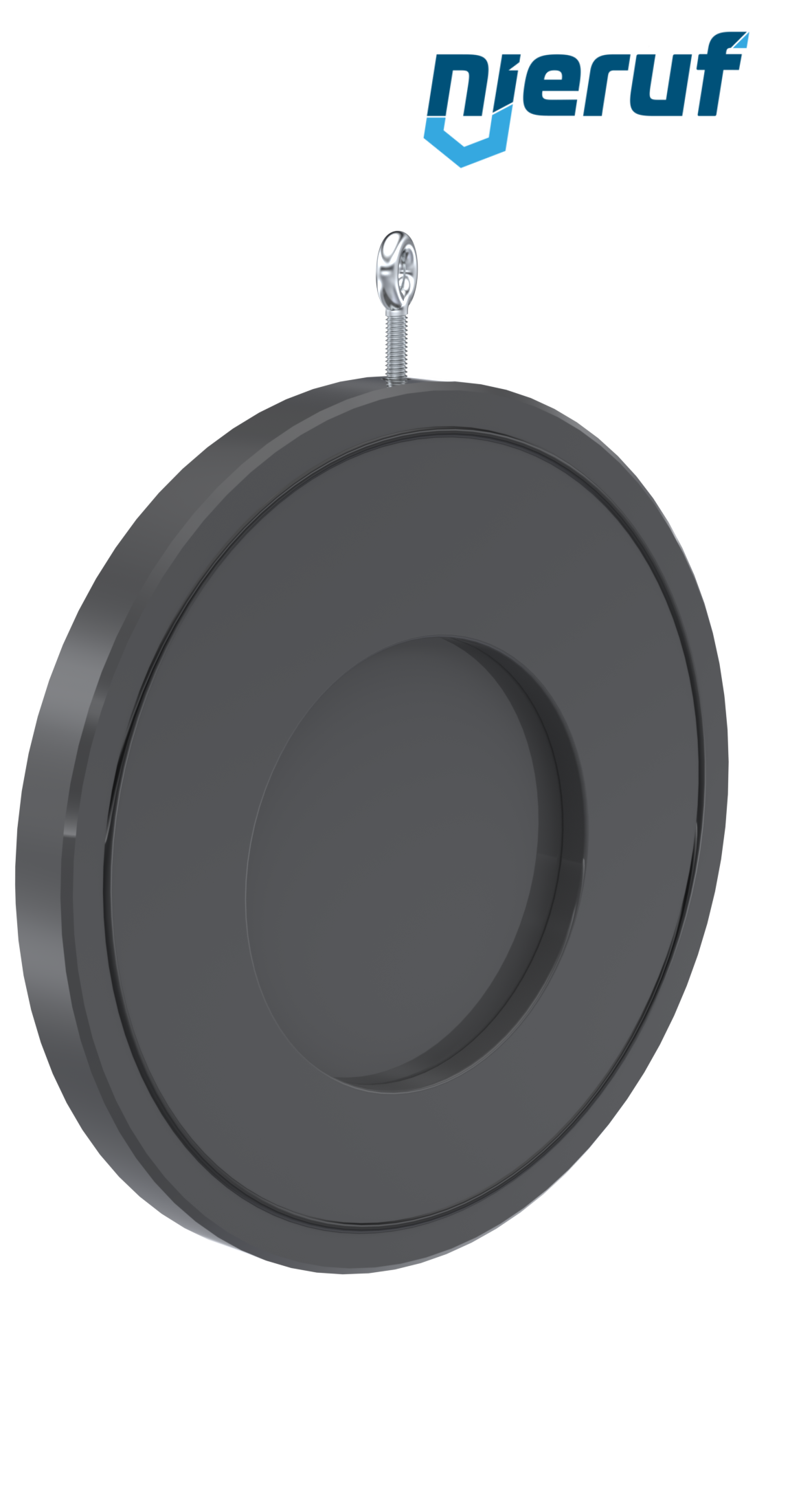 Klapa zwrotna międzykołnierzowa DN150 ZR05 Plastik PVC-U FKM (Viton)