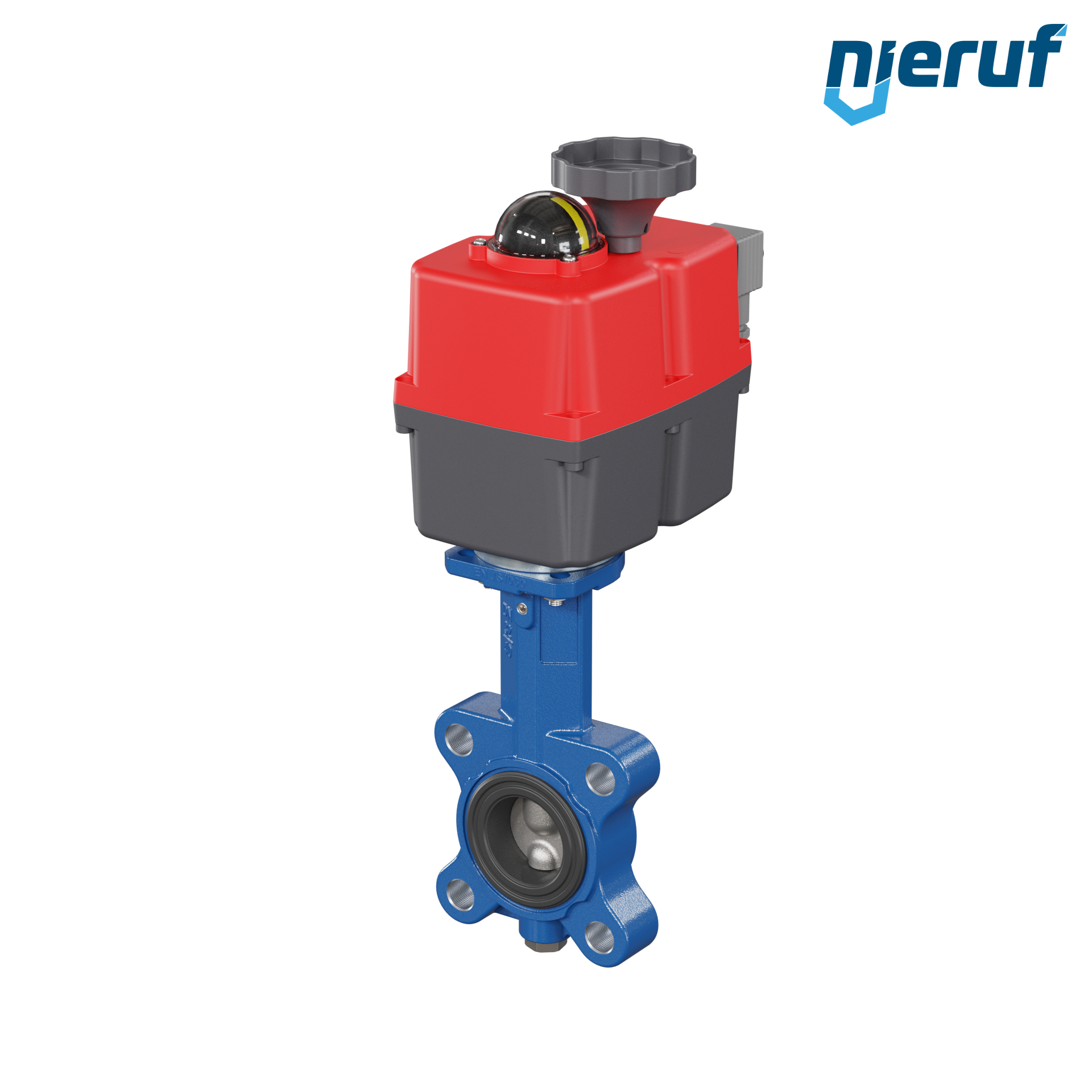 Przepustnica DN 40 dokołnierzowa/Lug elektroniczny napęd 24-240V FDA