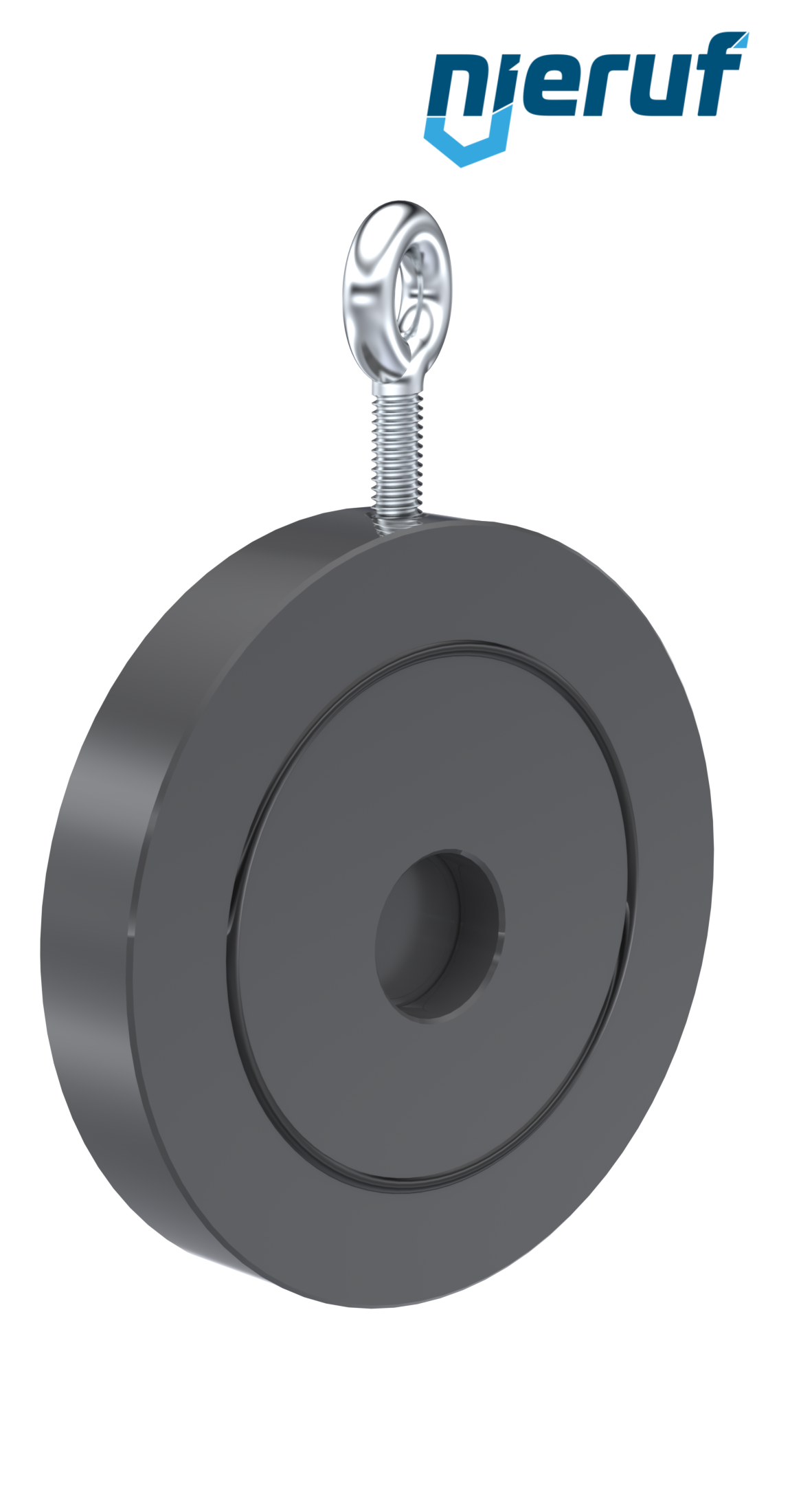 Klapa zwrotna międzykołnierzowa DN32 ZR05 Plastik PVC-U NBR