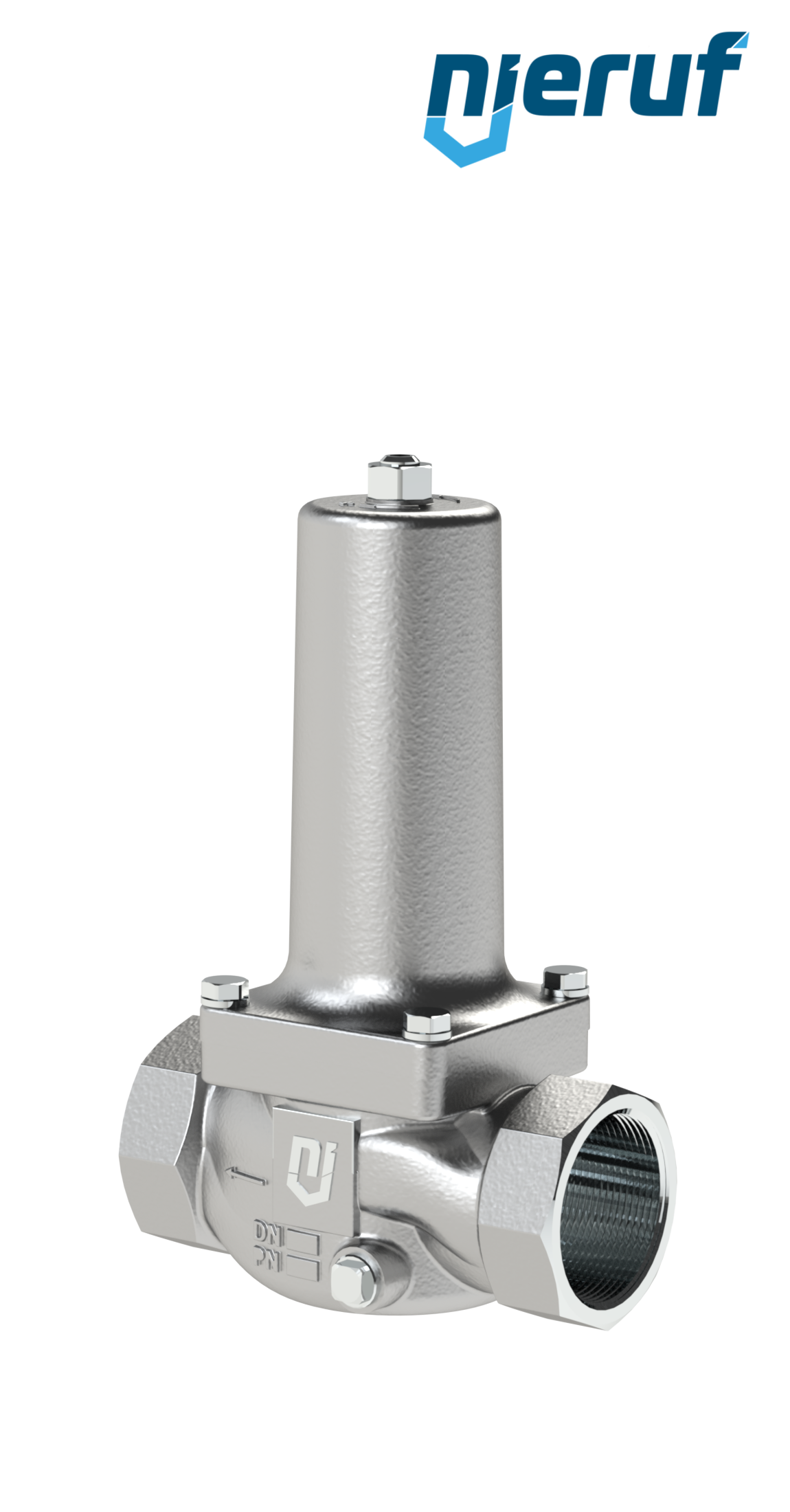 Reduktor ciśnienia pary 2" cale DM21 stal nierdzewna PTFE /EPDM / FEPM 2.0 - 5.0 bar
