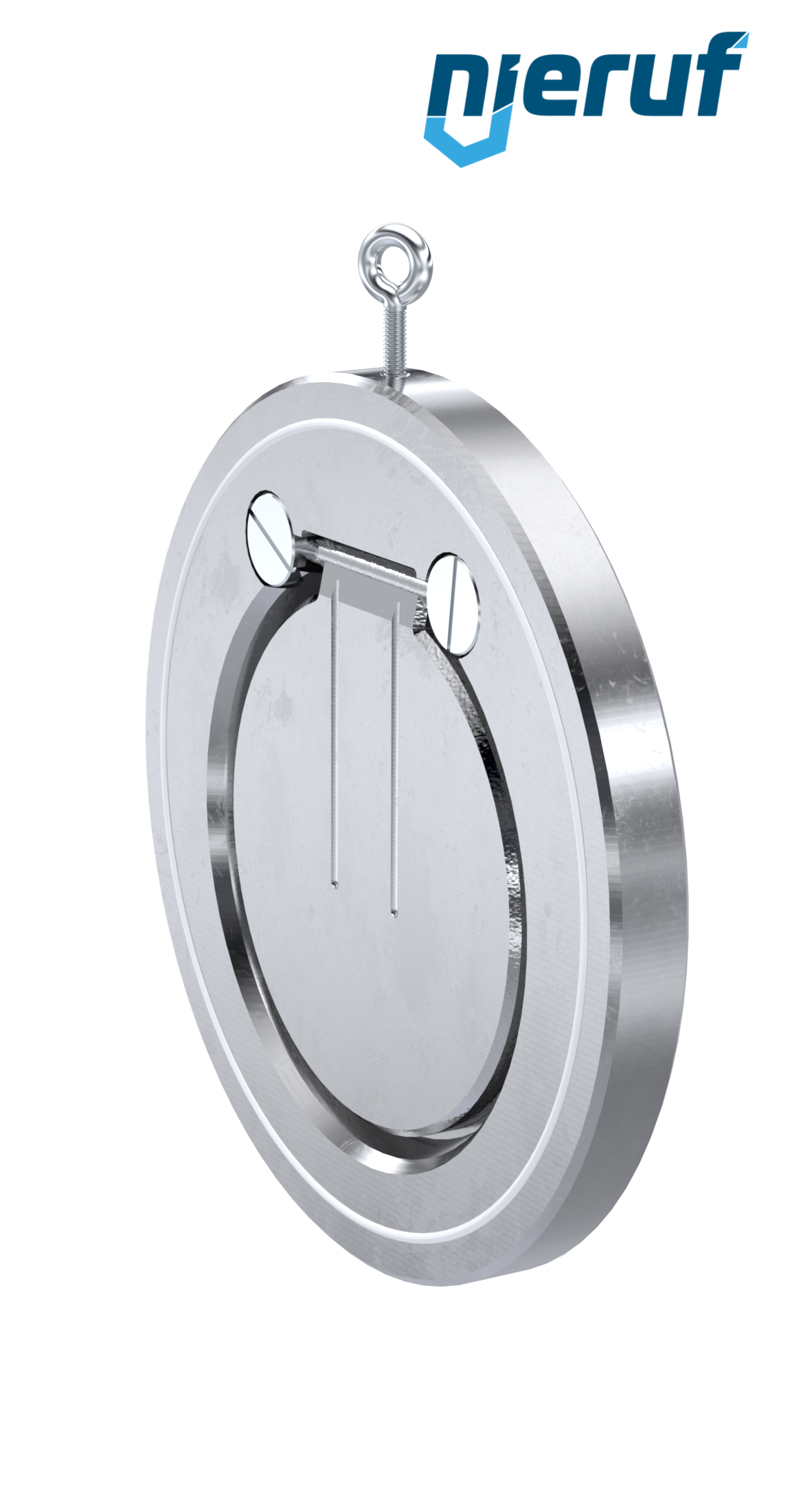 Klapa zwrotna międzykołnierzowa DN150 ZR02 ANSI 150 Stal nierdzewna 1.4408 PTFE