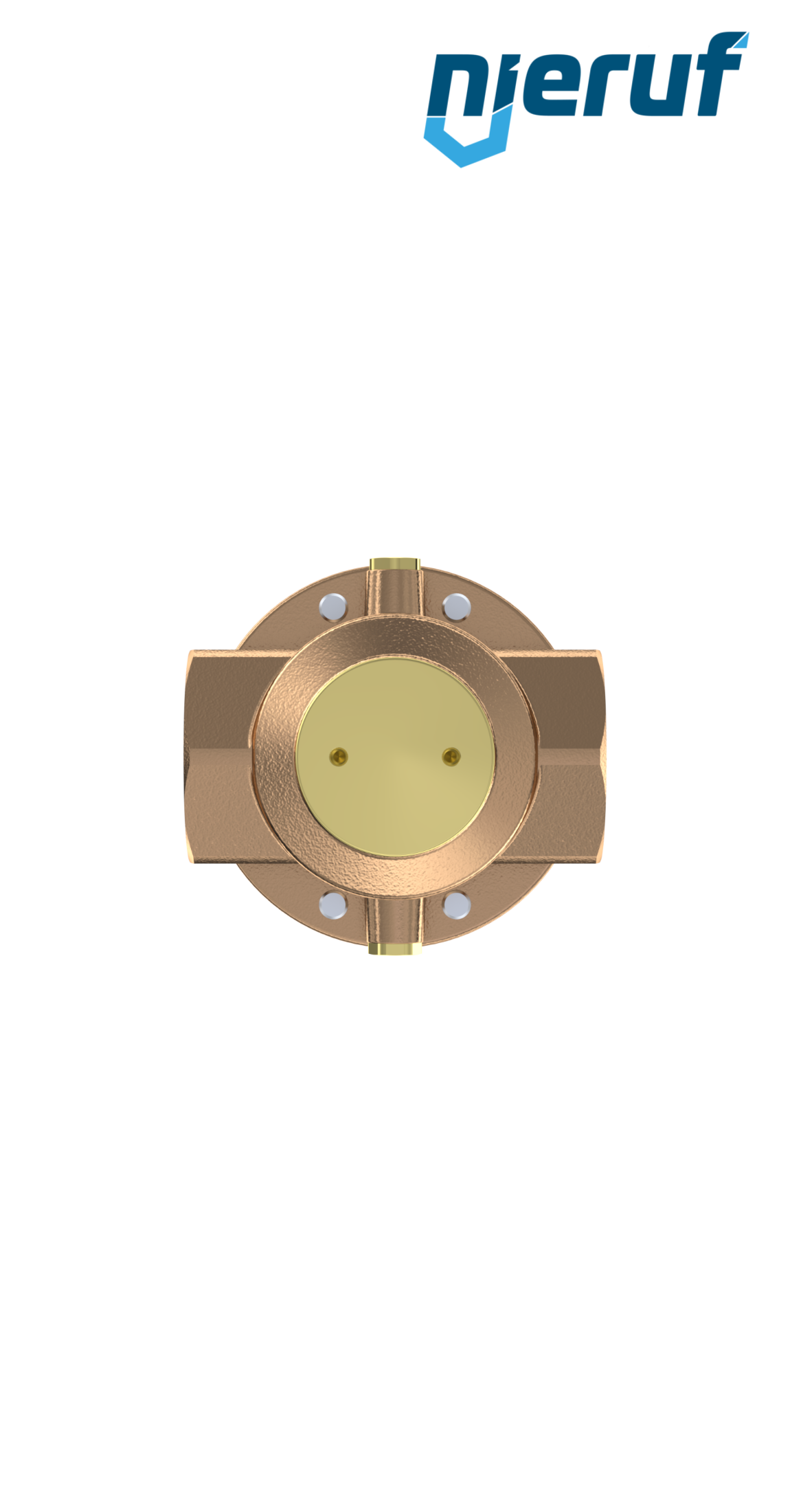 Precyzyjny regulator ciśnienia 1 1/2" cala DM14 brąz FKM 0.5 - 15.0 bar