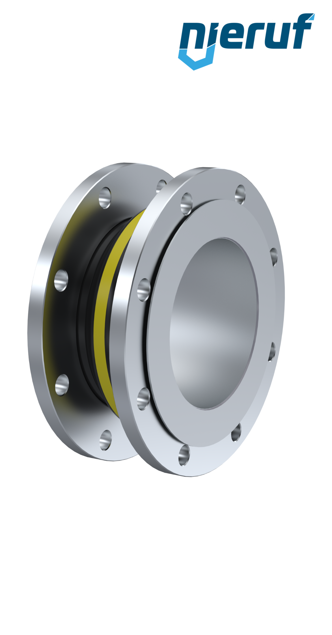 Kompensator Prowadnica DN150 typ KP04 stalowe kołnierze NBR