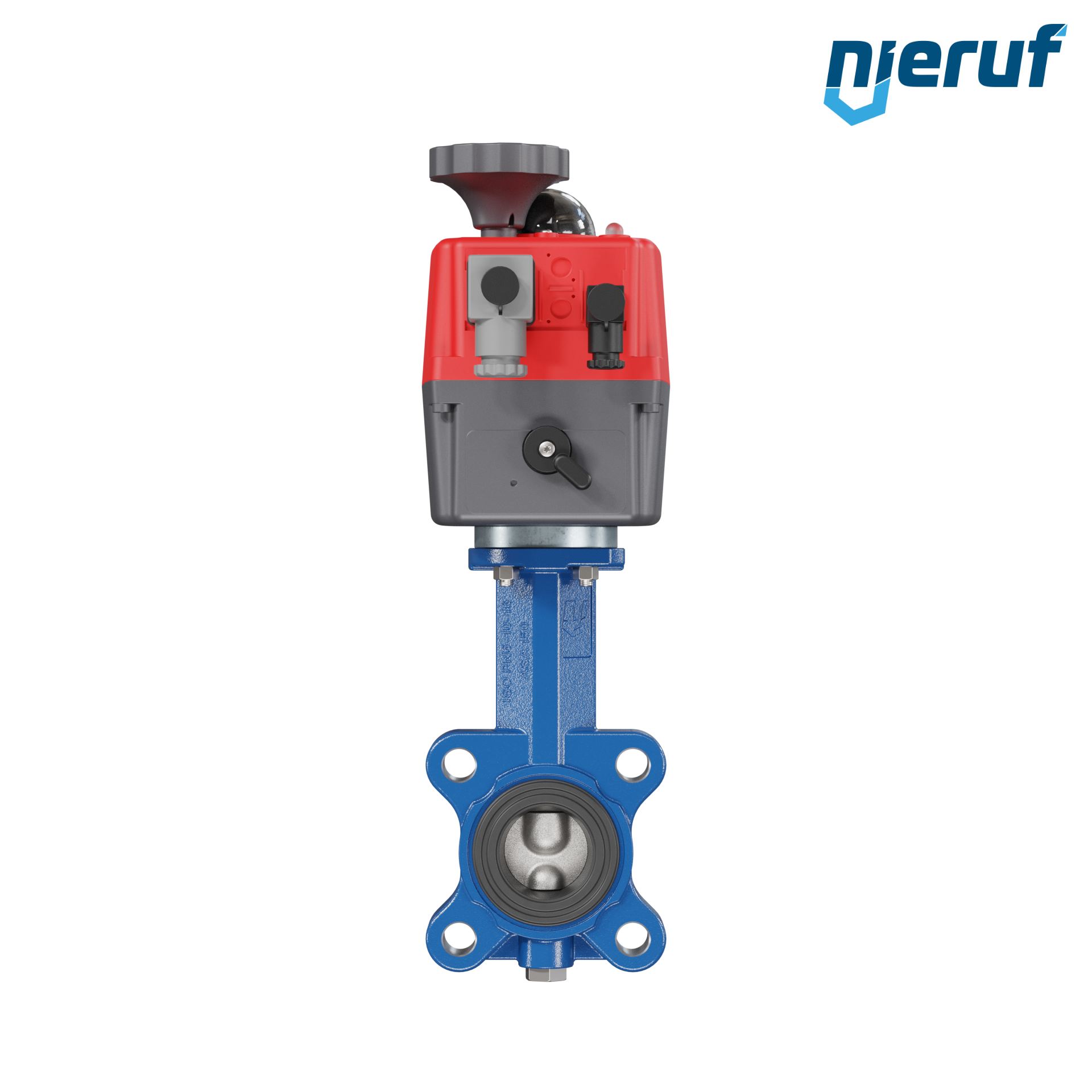 Przepustnica DN 40 dokołnierzowa/Lug elektroniczny napęd 24-240V FDA