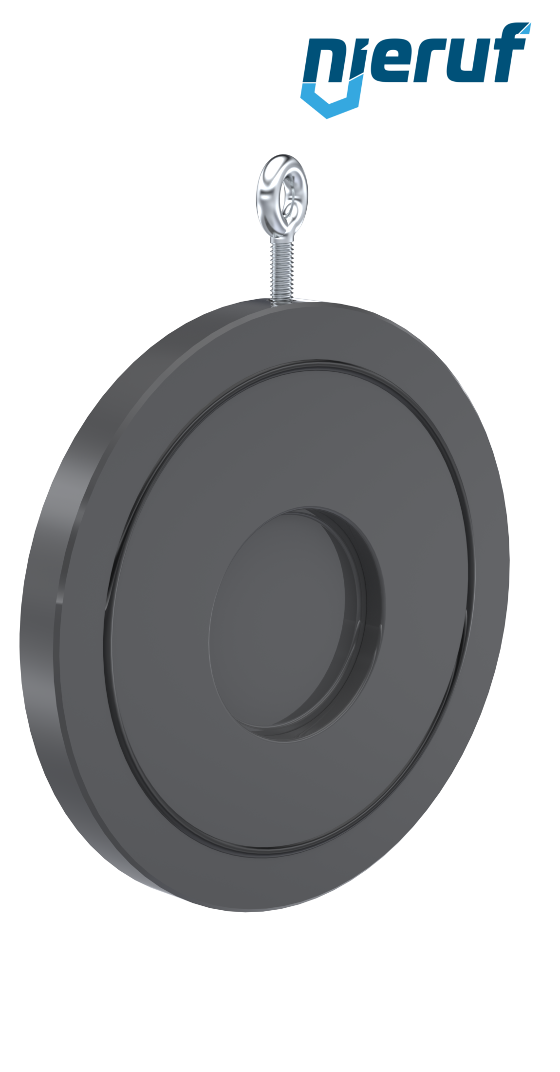 Klapa zwrotna międzykołnierzowa DN80 ZR05 Plastik PVC-U NBR