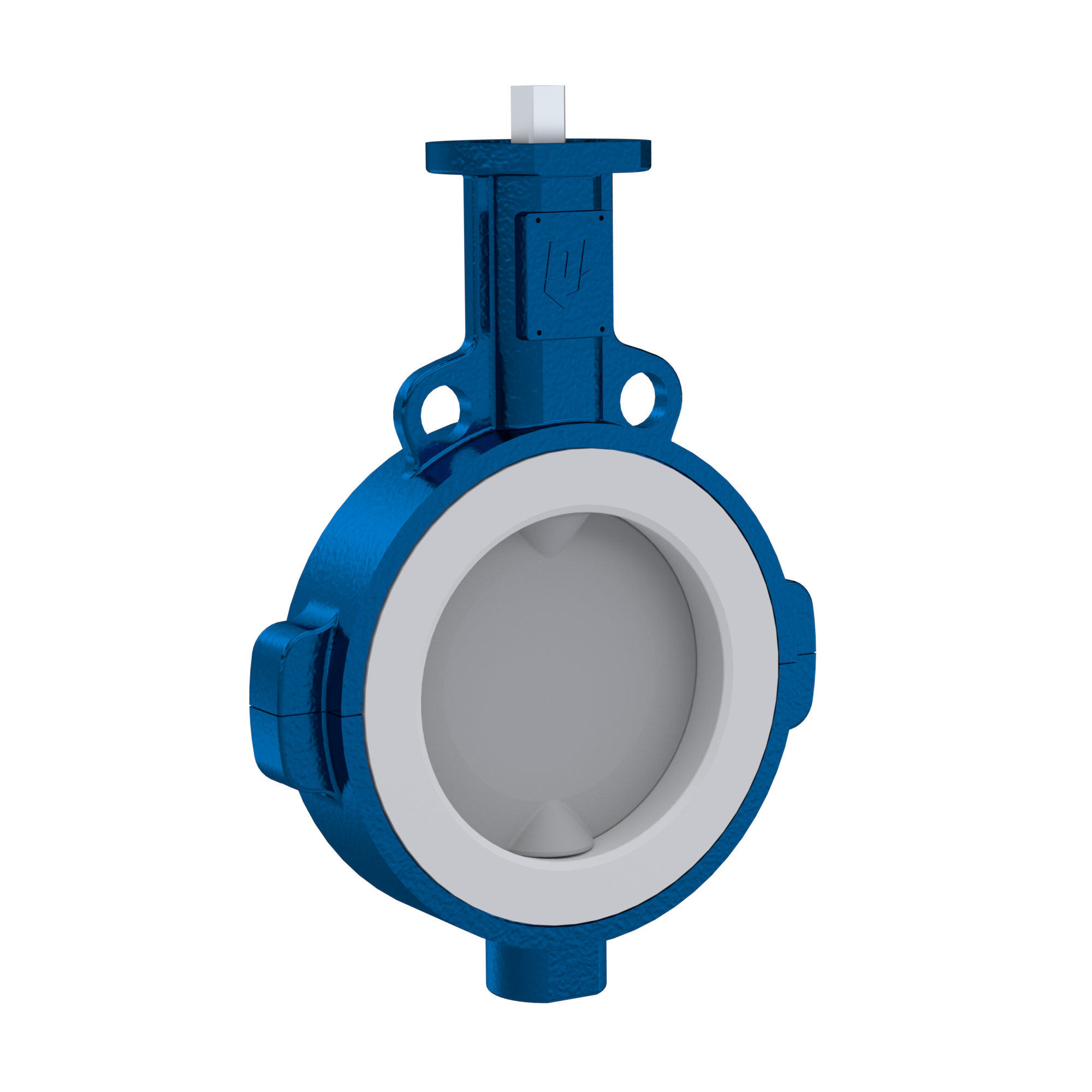 Przepustnica PTFE AK09 DN200 PN10-PN16 wkladka Silikon