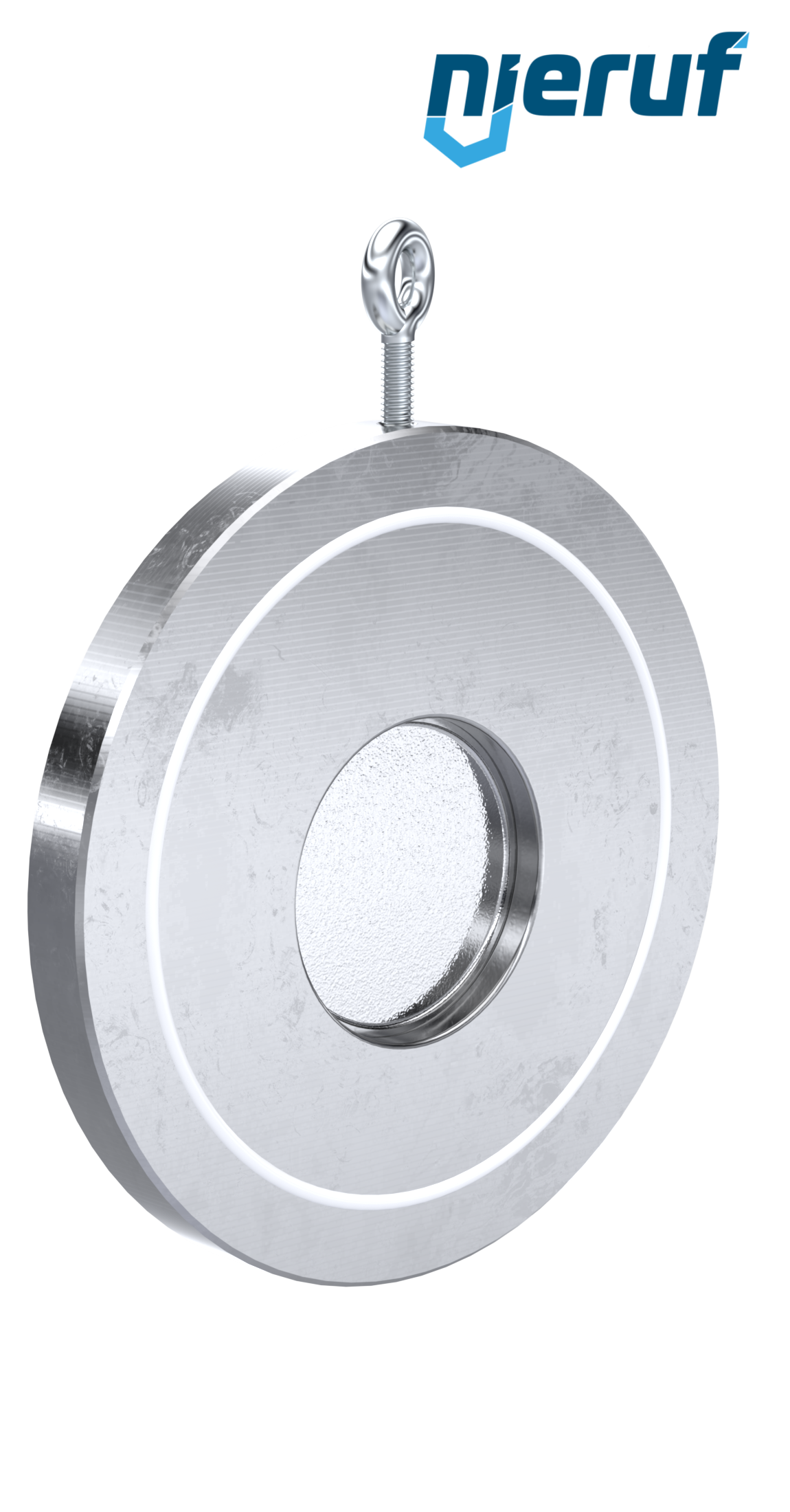 Klapa zwrotna międzykołnierzowa DN80 ZR02 Stal nierdzewna 1.4408 PTFE