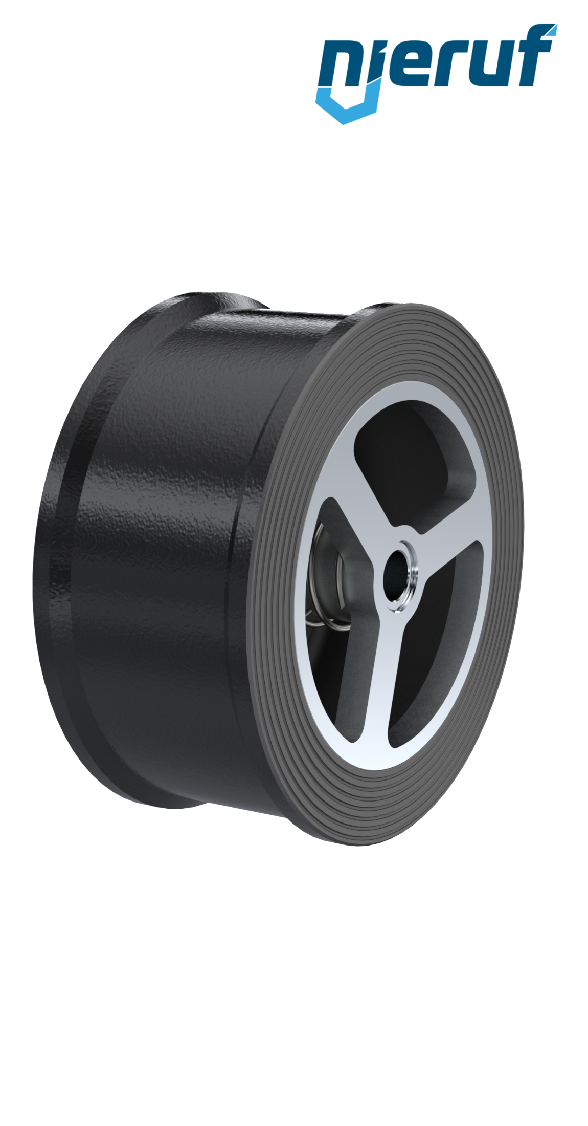 Zawór zwrotny DN 200 żeliwo sferoidalne PTFE PN 10-16 (+ASME B16.5 ANSI 150)