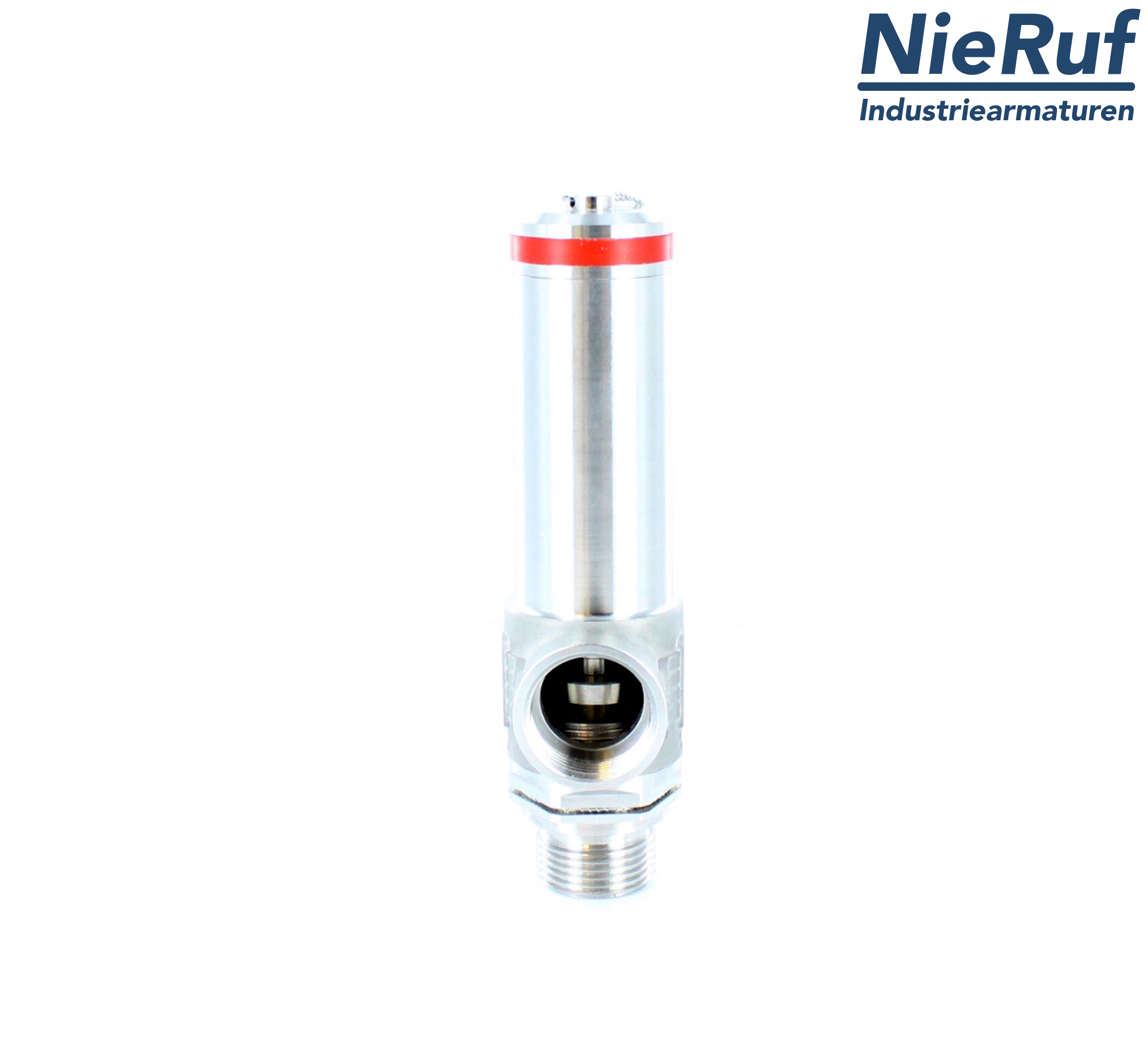 Kriogeniczny zawór bezpieczeństwa DN20 1" GZ x 1" GW SV14, Stal nierdzewna PTFE