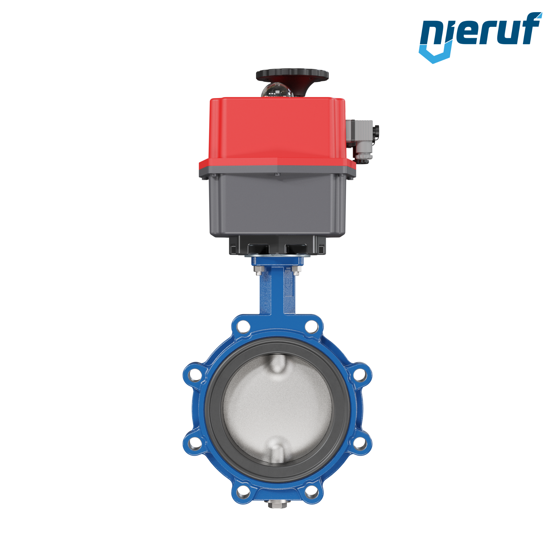 Przepustnica DN 150 dokołnierzowa/Lug elektroniczny napęd 24-240V FDA