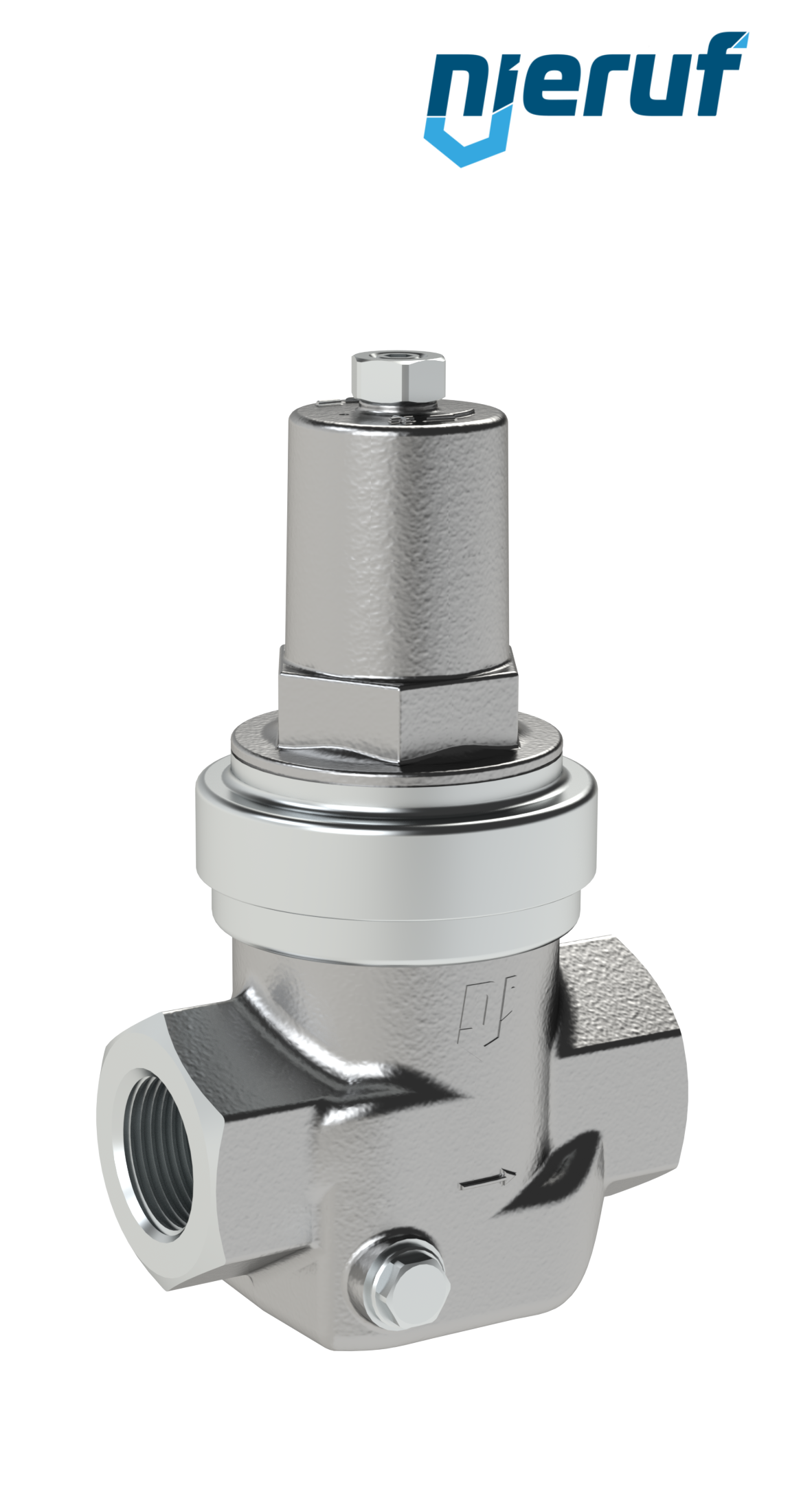 Reduktor niskiego ciśnienia pary NPT 1/2" cala DM21 stal nierdzewna PTFE /EPDM / FEPM 0.3 - 2.0 bar