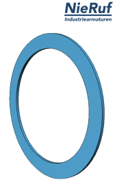 Uszczelka kołnierzowa DN200 PN10/16 220x273x2 Klingersil C 4400