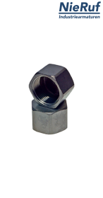 Zaślepka 1/2" cala NPT Stal nierdzewna 316L GZ