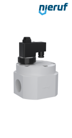 Zawór elektromagnetyczny G 1 1/2" cala PTFE KV04 FKM 230V 50Hz