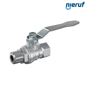 Mosiężny zawór kulowy 3/8" cala gwint wewnętrzny/zewnętrzny